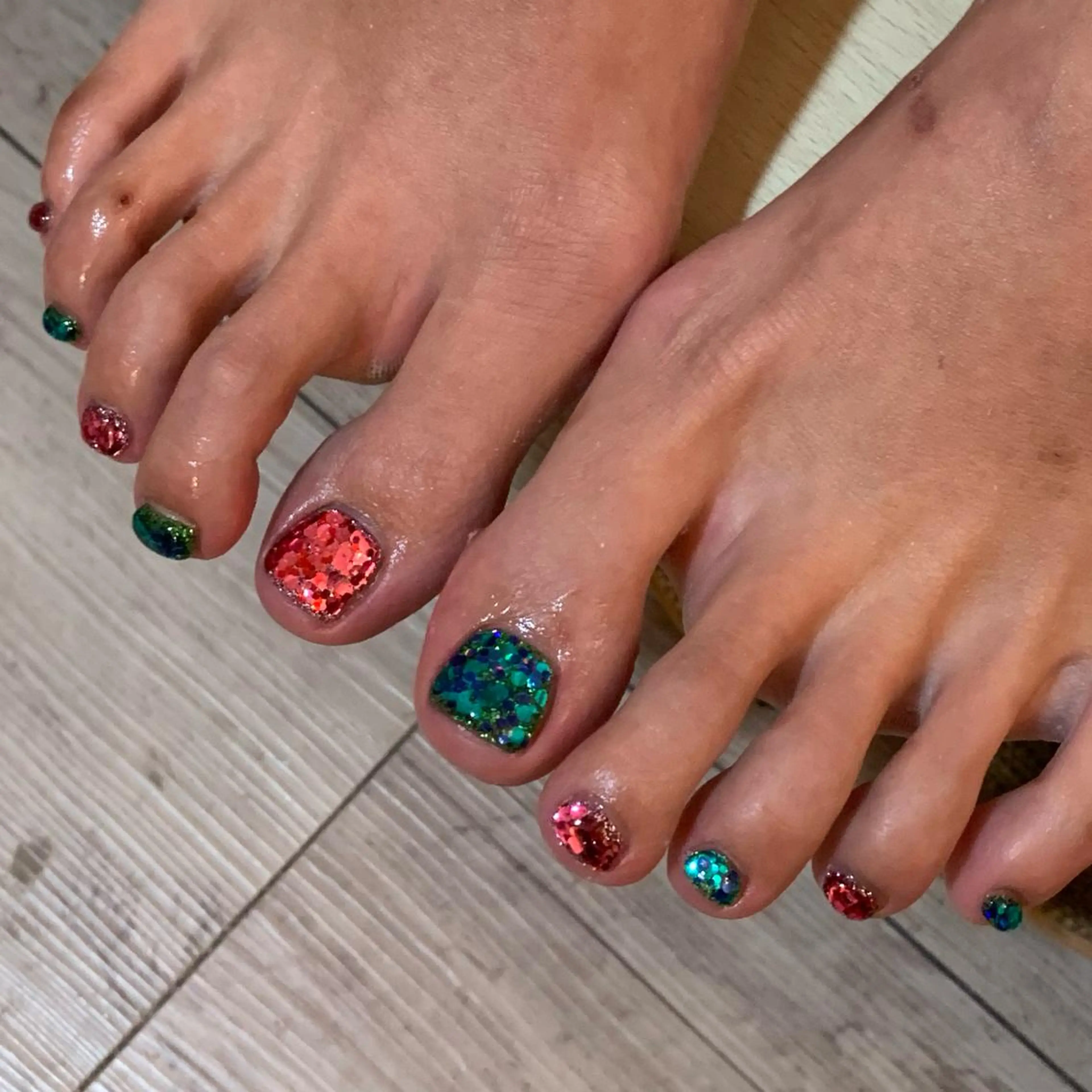 ネイル ラメ(グリッター) tamami _表参道／原宿のネイルデザイン