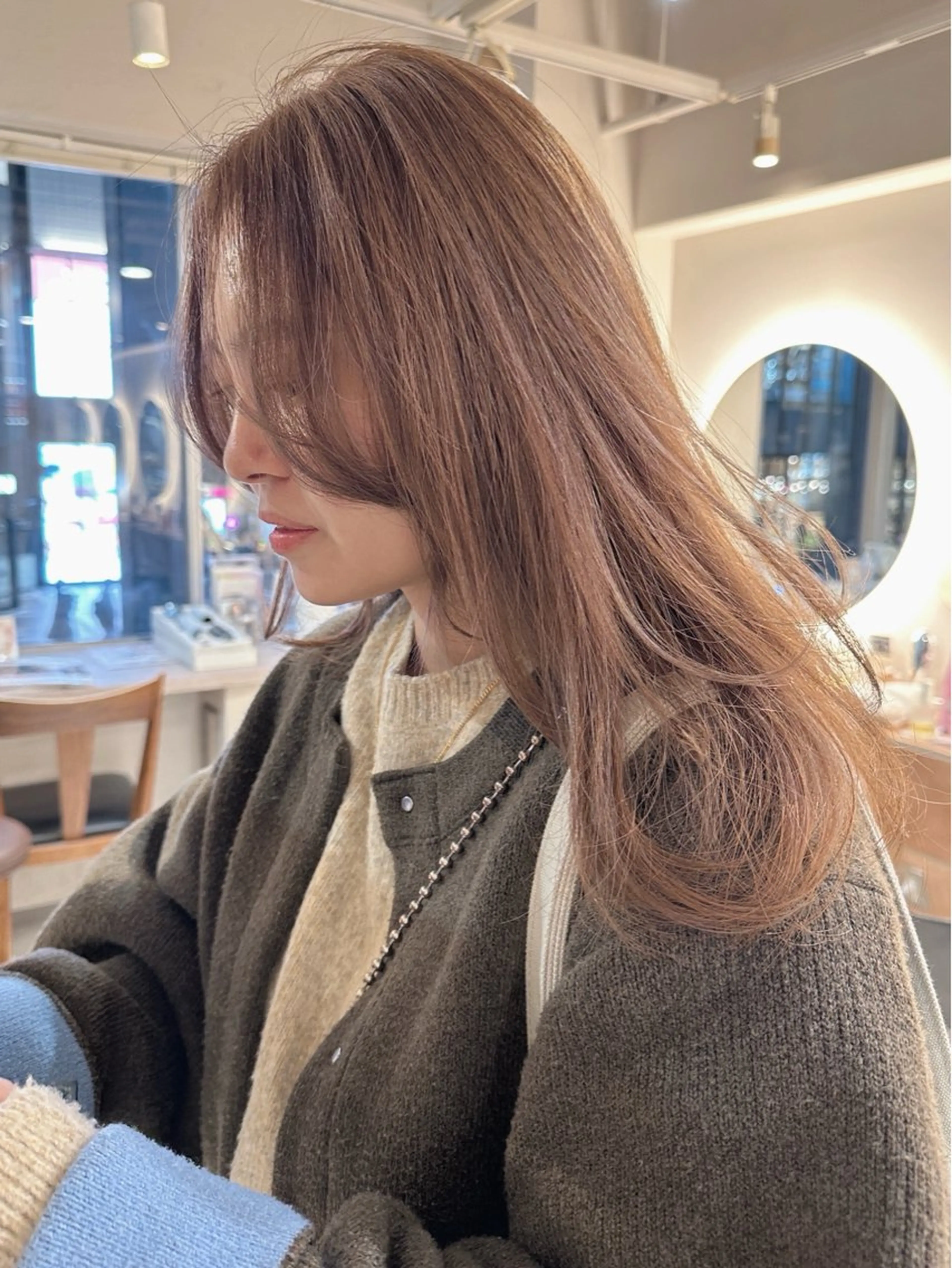 ロング カラー レイヤーカット✂️ 横浜No1♡下鳥翔子のヘアスタイル