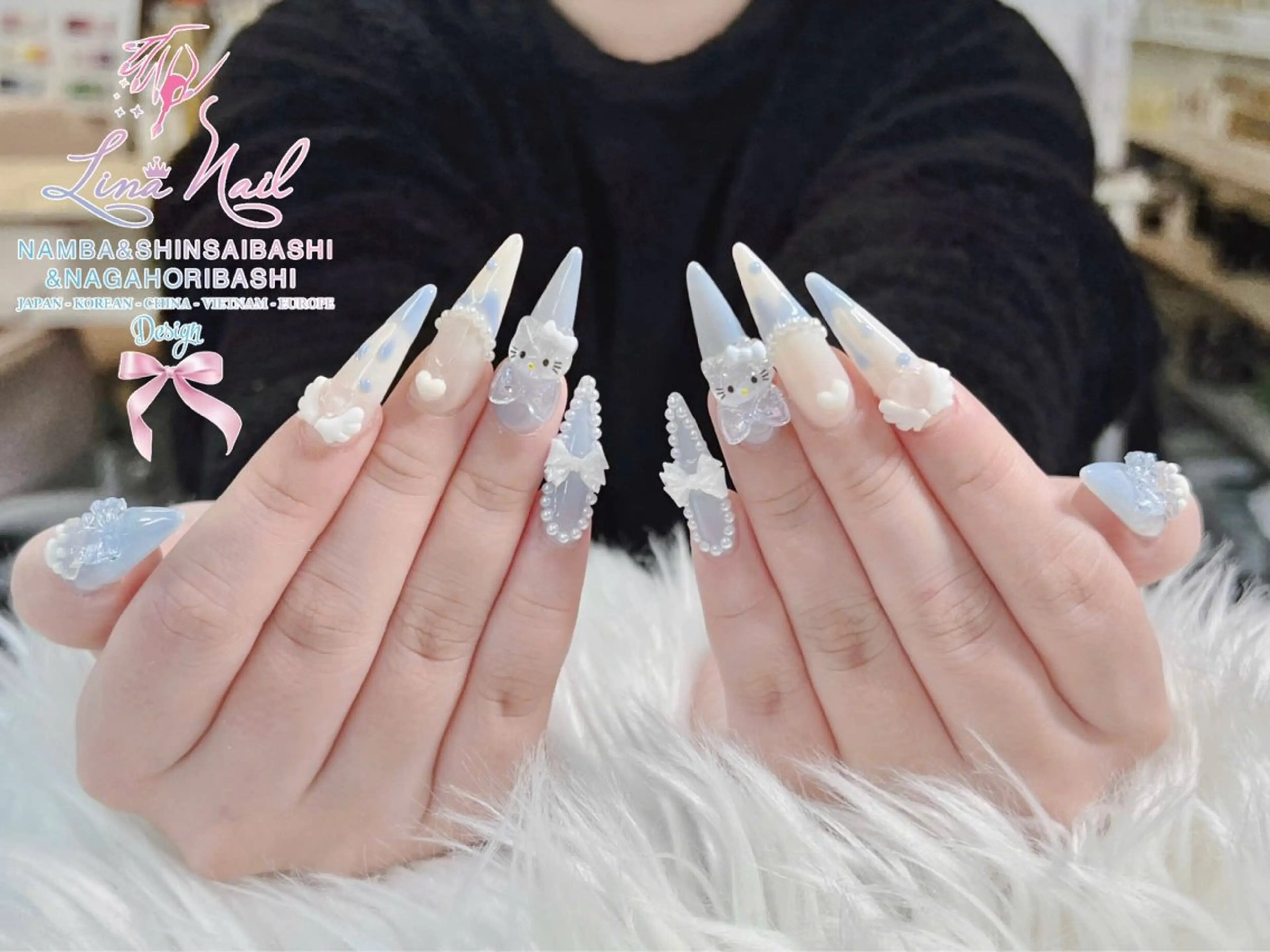 ネイル フットネイル ジェルネイル 持ち込み ネイルチップ ハンドネイル リナネイル 長堀橋店／東心斎橋店のネイルデザイン