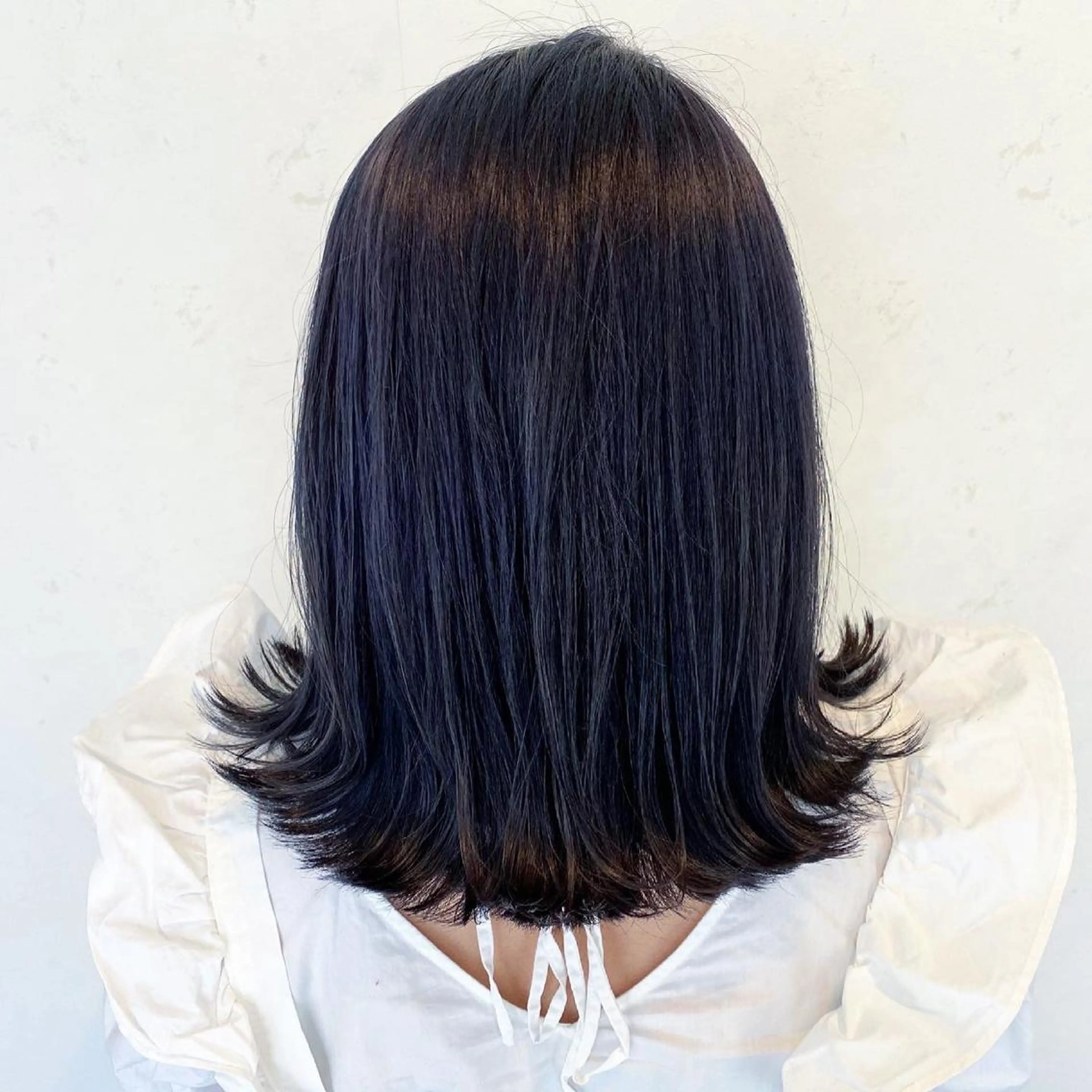 ミディアム カラー 伊藤 さやかのヘアスタイル