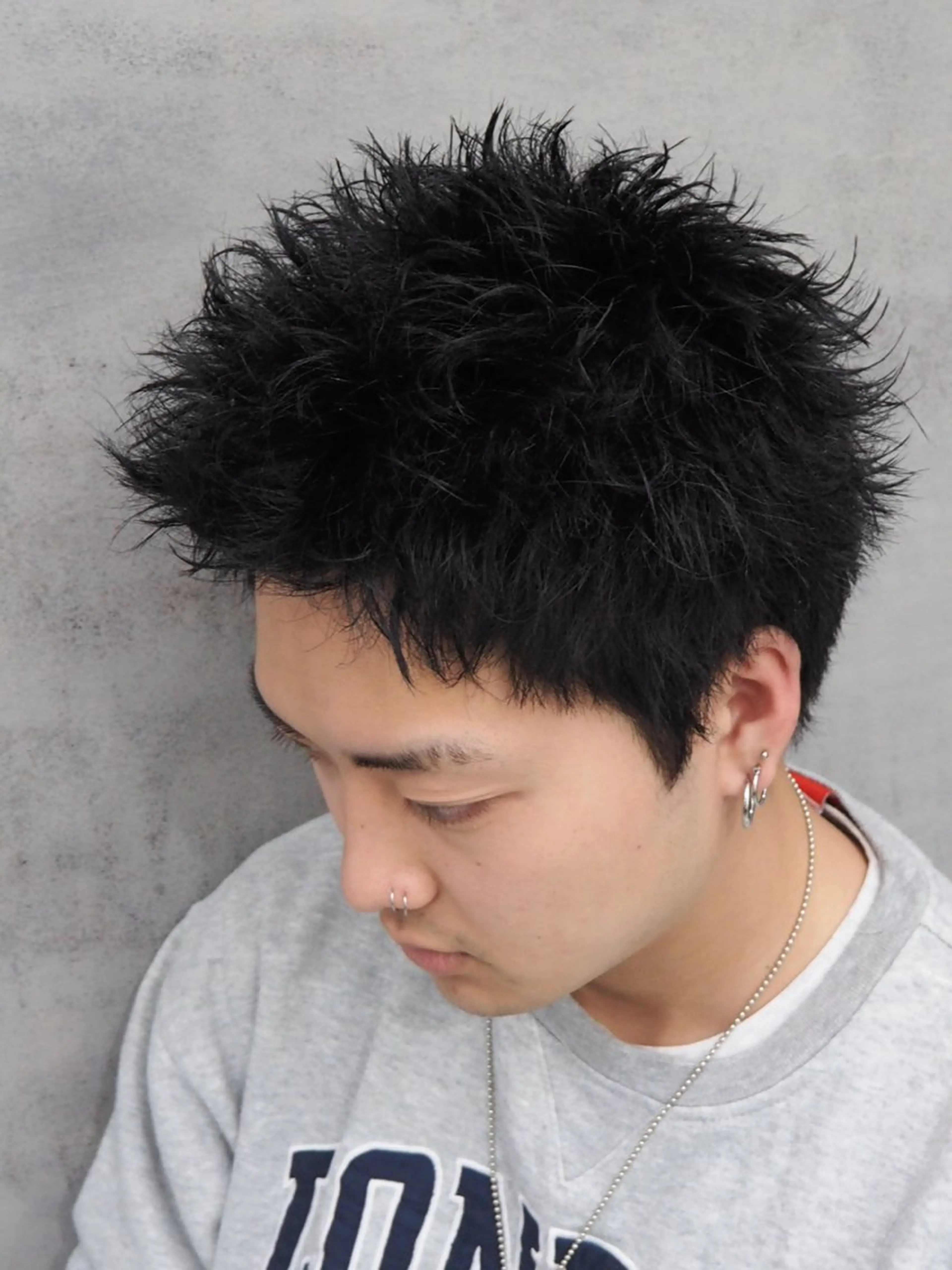 ショート ヘアアレンジ メンズ メンズヘア静岡 ✂︎Ryuheiのヘアスタイル