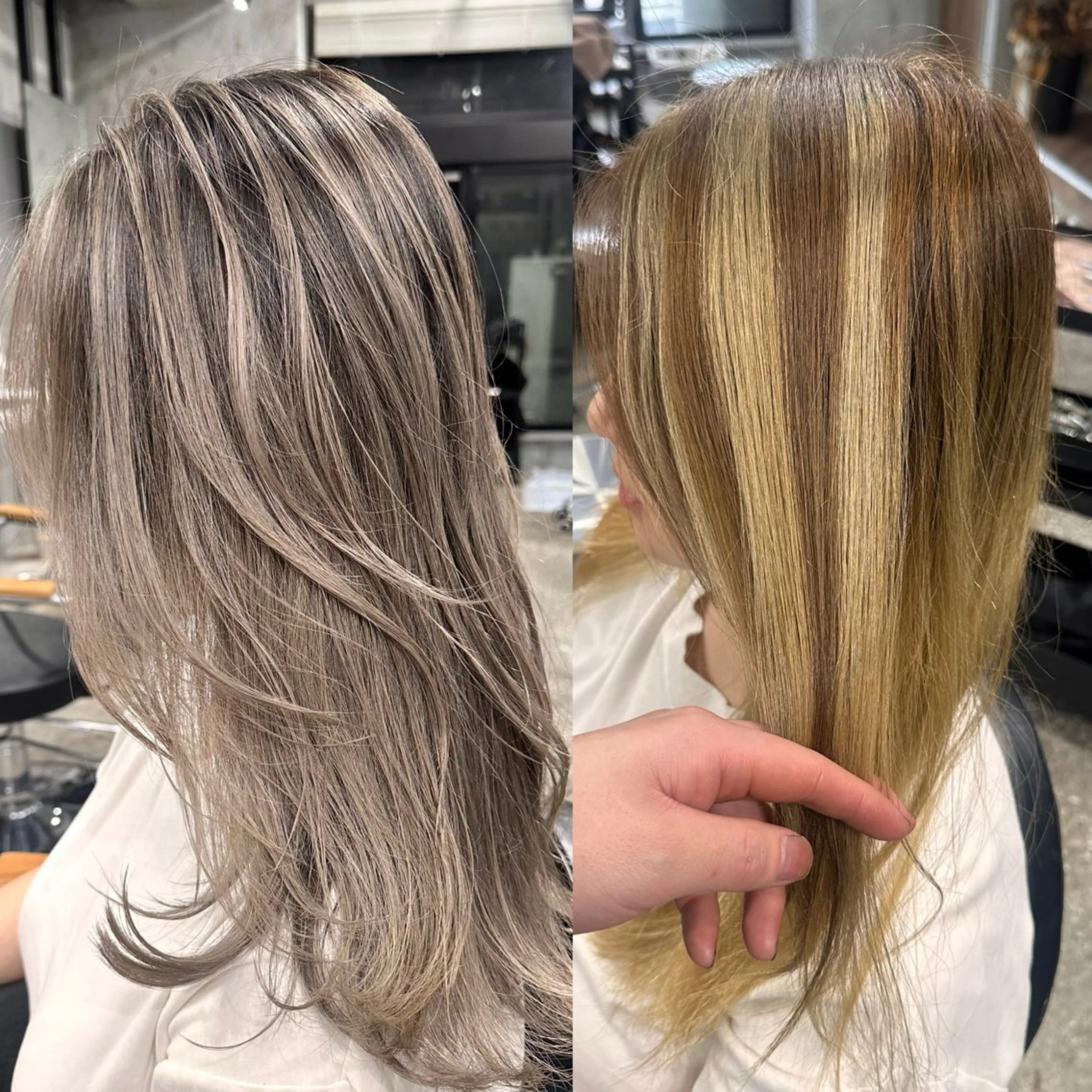 セミロング 長沼 郁弥のヘアスタイル