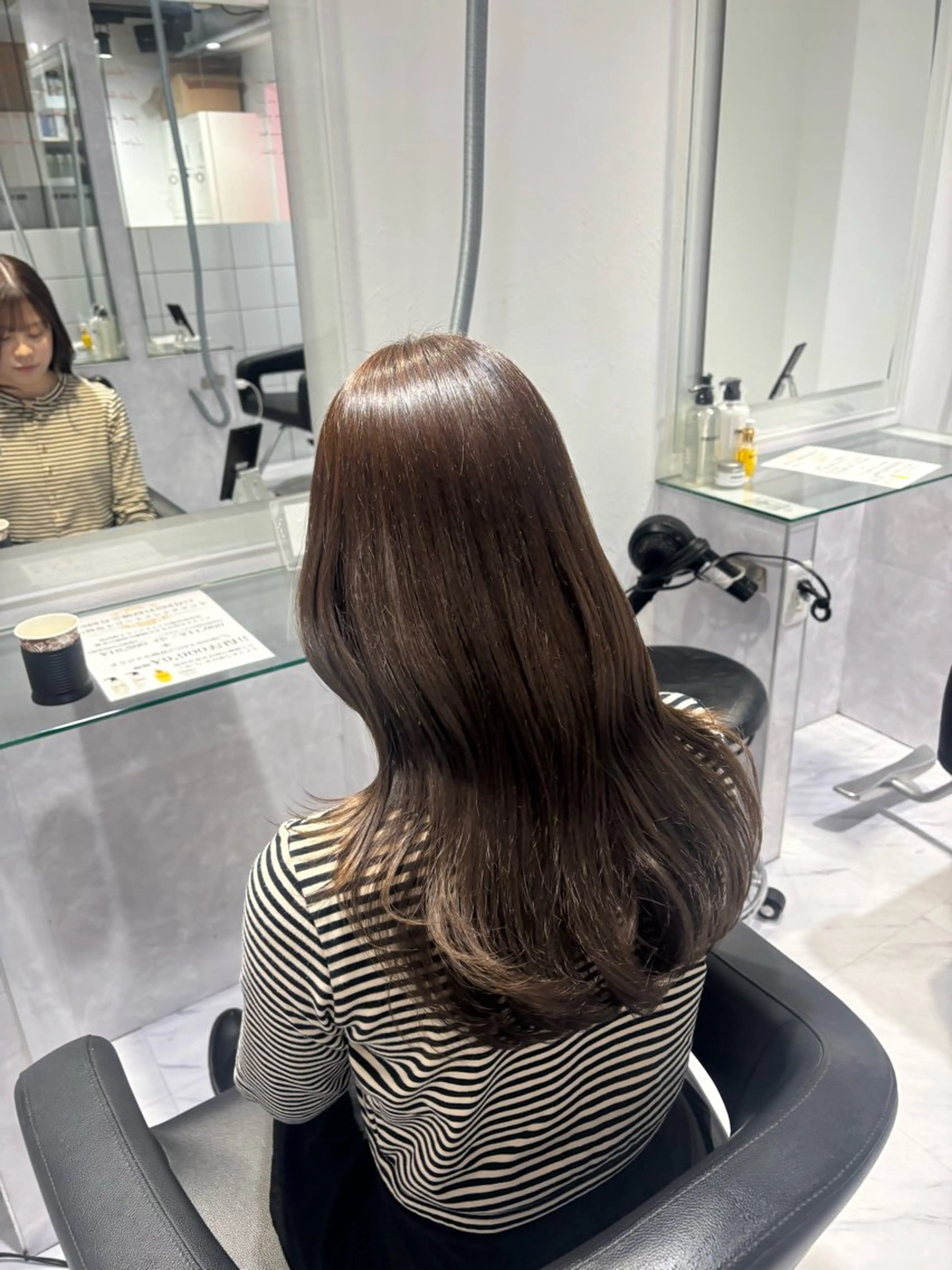 ロング カラー 髪質改善🩰透明感カ ラー🎀hinanoのヘアスタイル