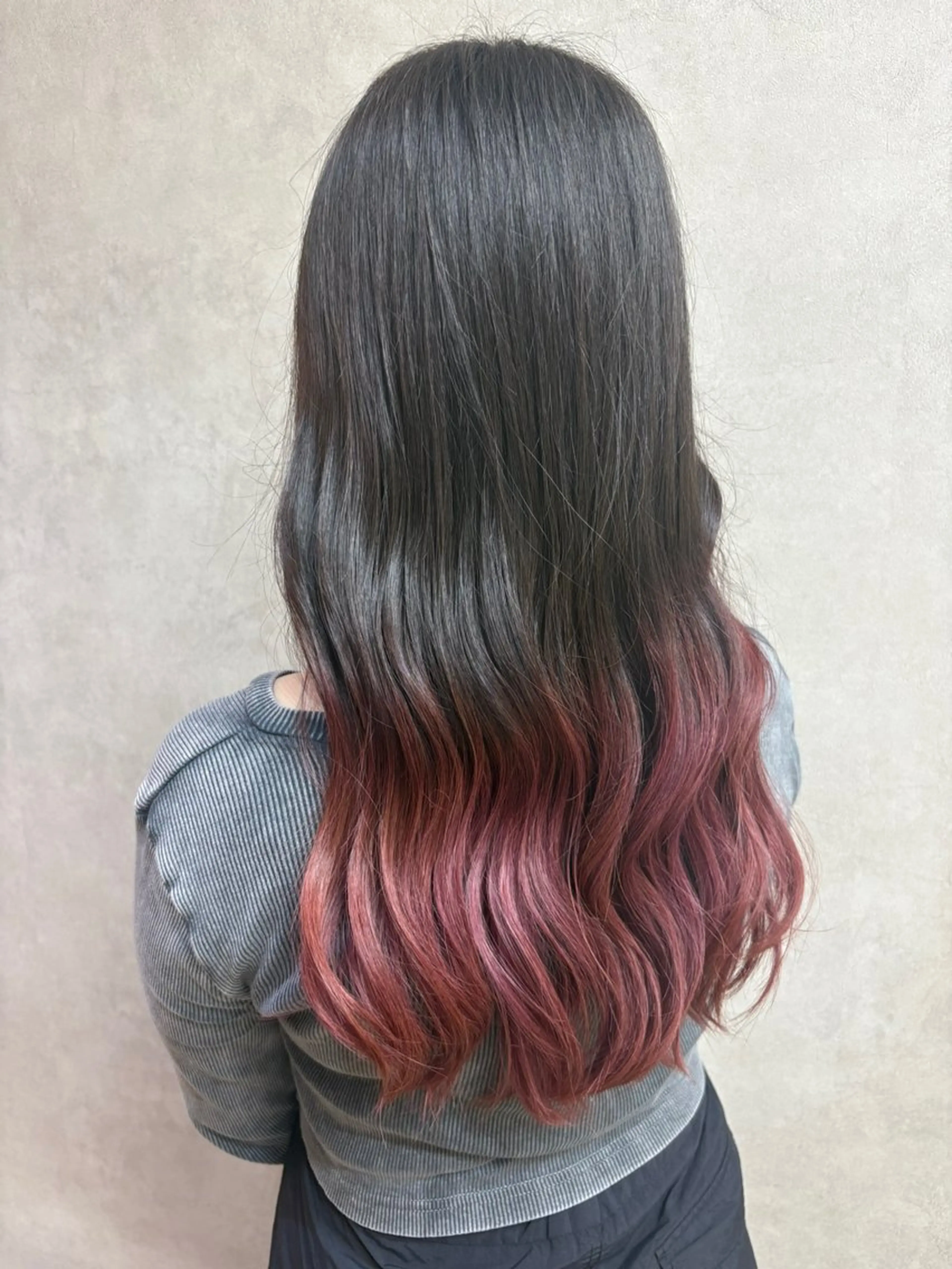 ロング カラー ヘアカラー number＋ / 璃々花のヘアスタイル