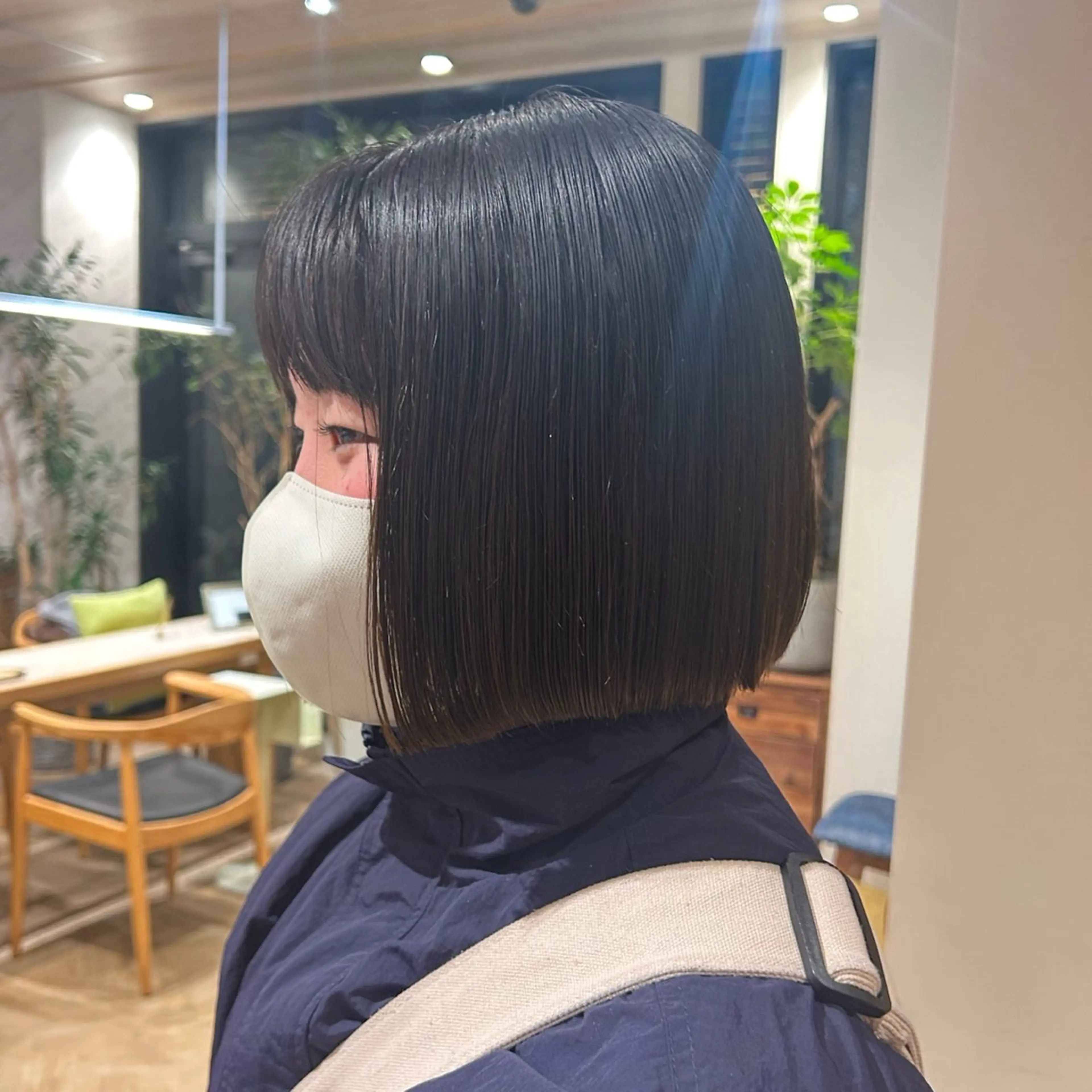 ミディアム ボブ 丸みボブ/ショート /大山杏奈🌙のヘアスタイル