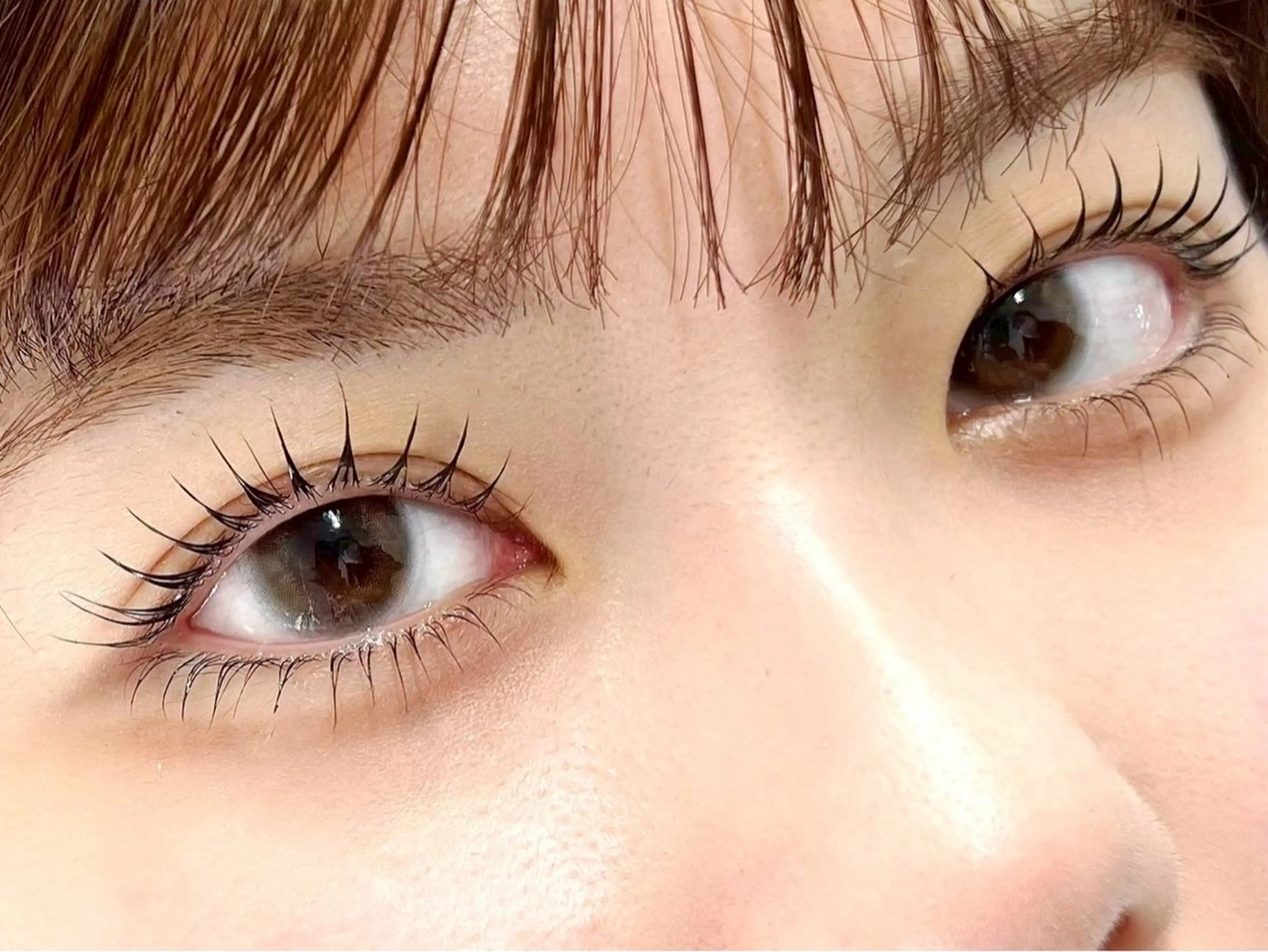 マツエク・マツパ 韓国風マツエク 下まつげエクステ 一重×まつ毛パーマ マツパ 韓国式まつぱ/ shioriのマツエク・マツパデザイン