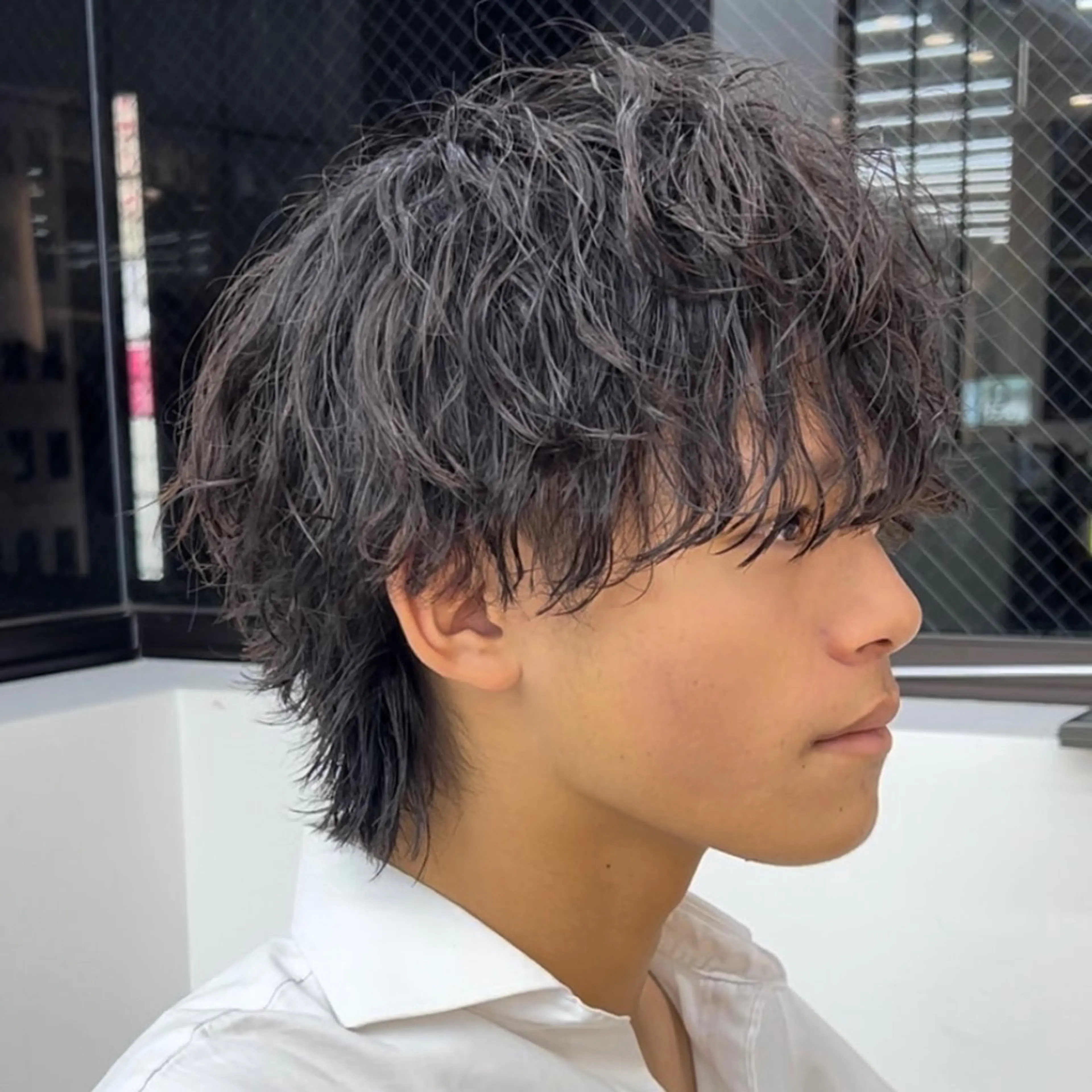 パーマ メンズ メンズパーマ メンズ/韓国レイヤー /縮毛矯正/📍爽太のヘアスタイル