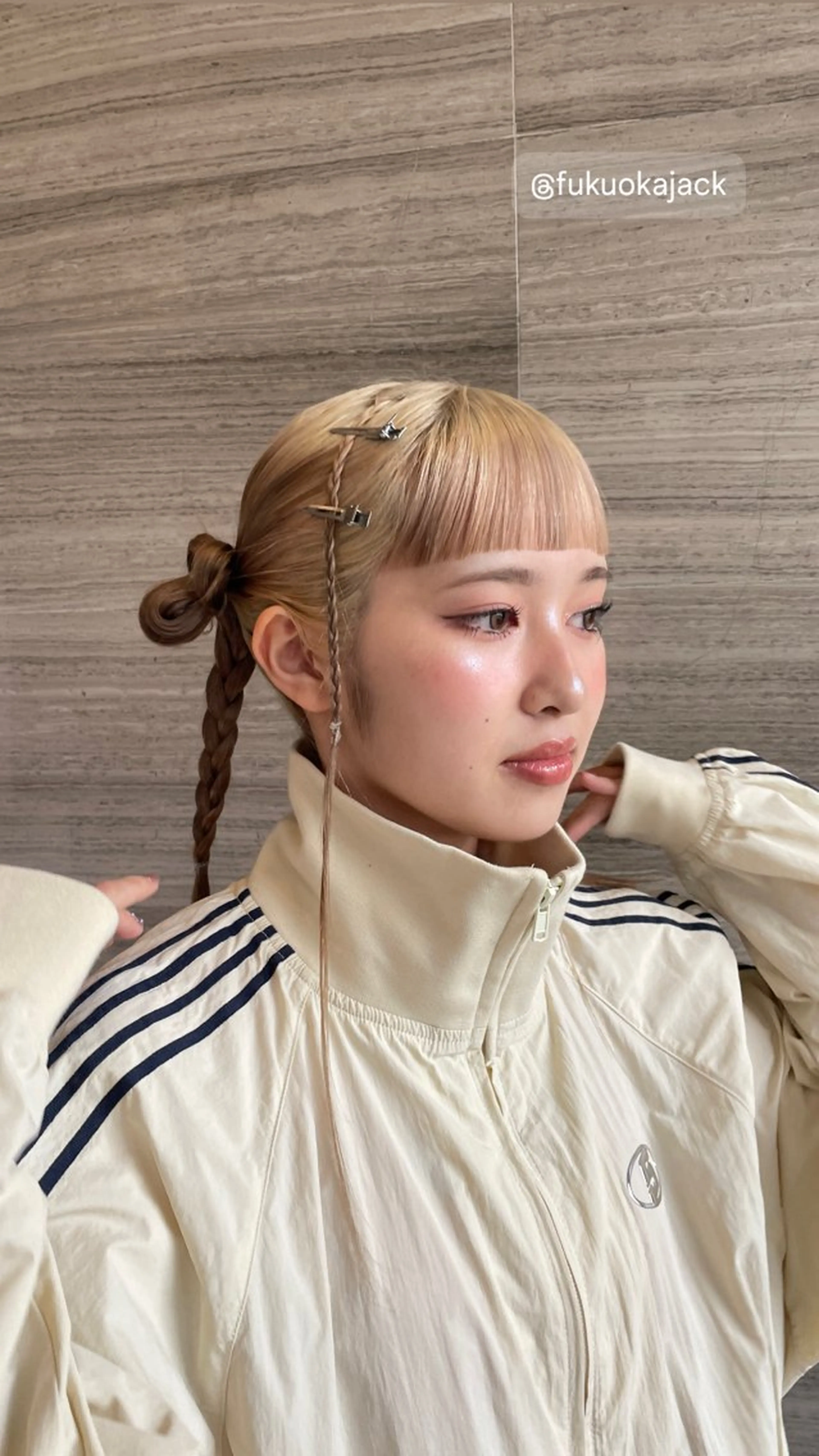 カラー ヘアアレンジ ヘアカラー 博多ブリーチ /Ririkaのヘアスタイル