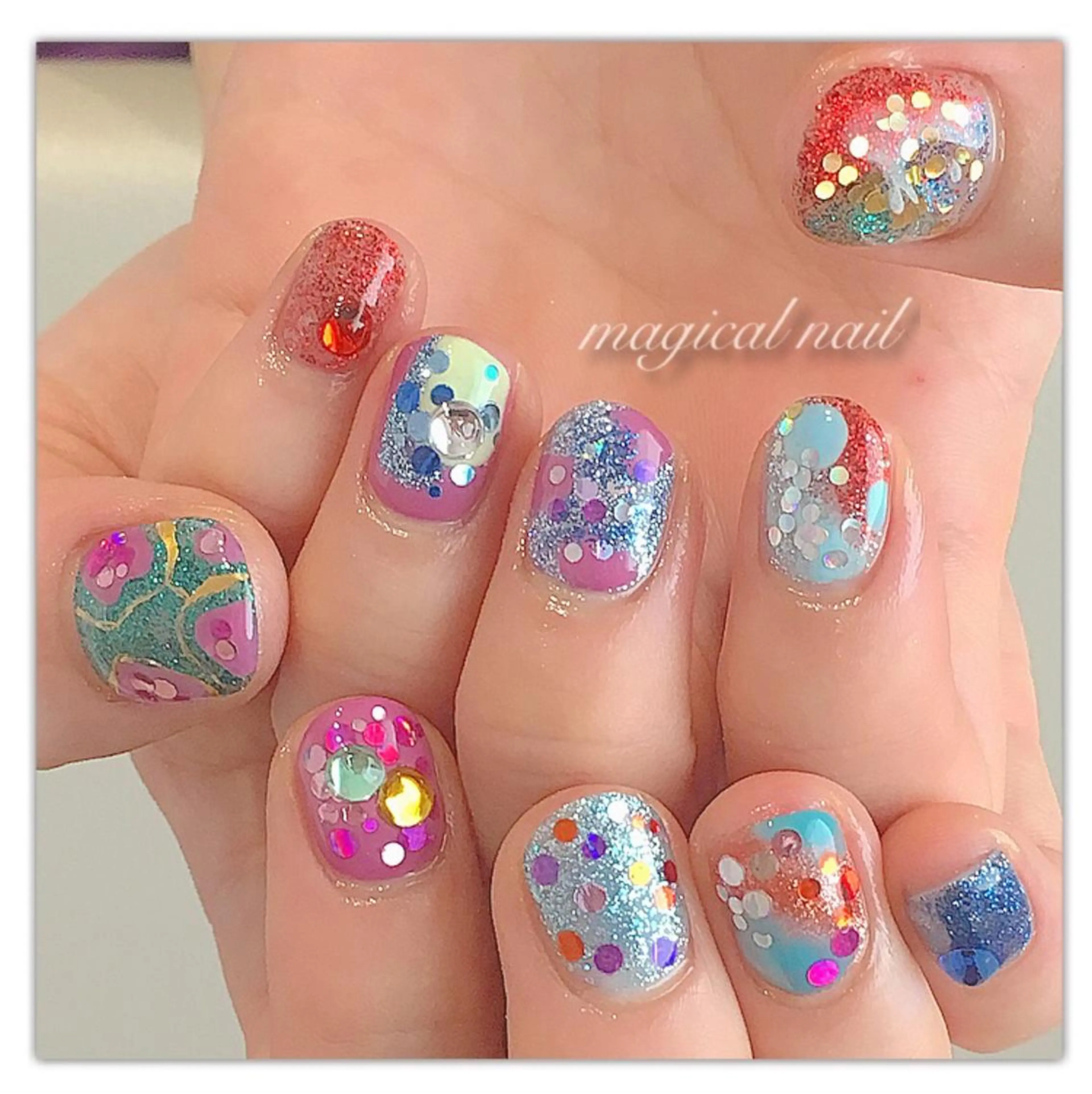 ネイル ハンドネイル magical nailのネイルデザイン