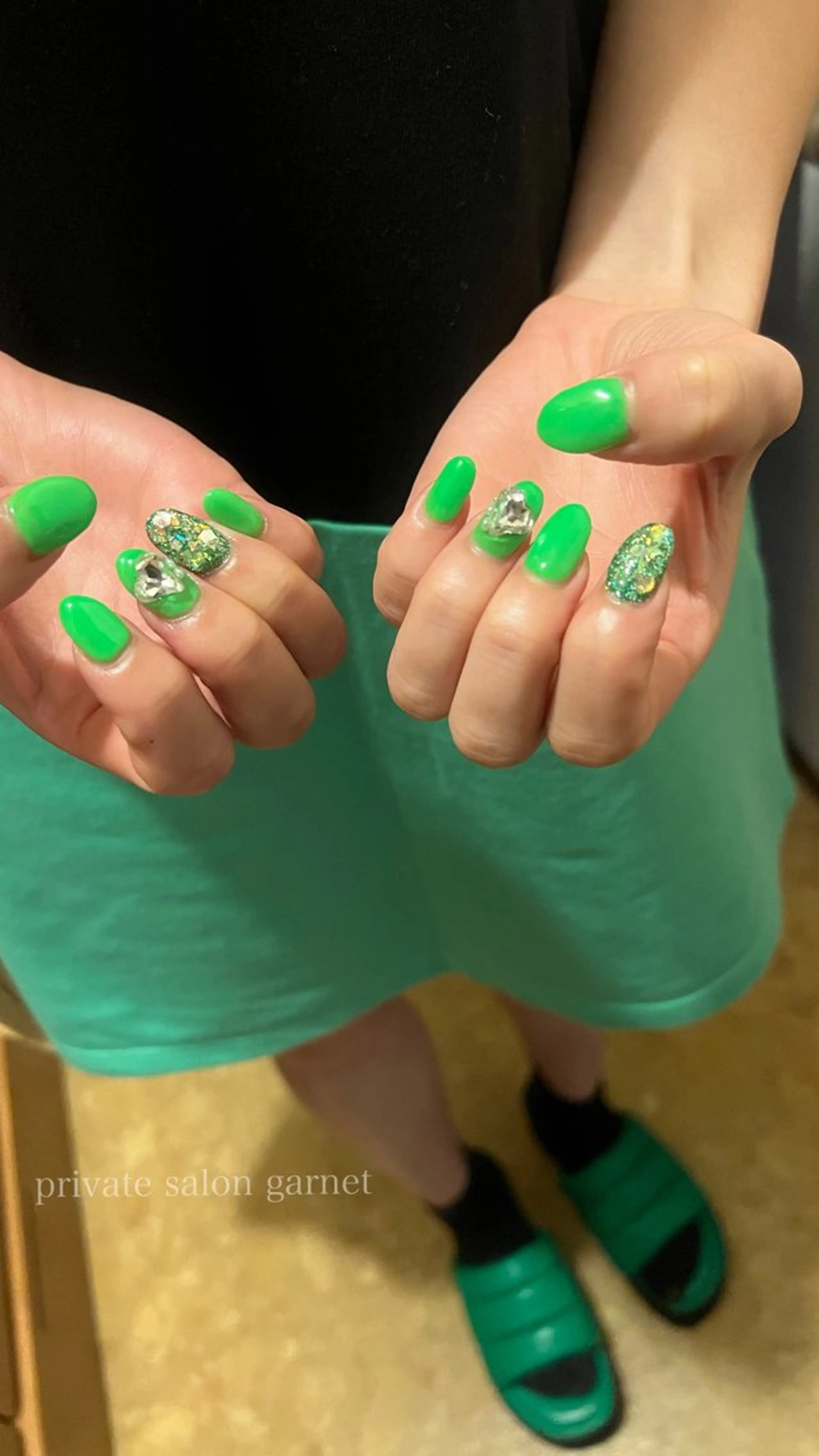 ネイル 韓国ネイル Garnet nailのネイルデザイン