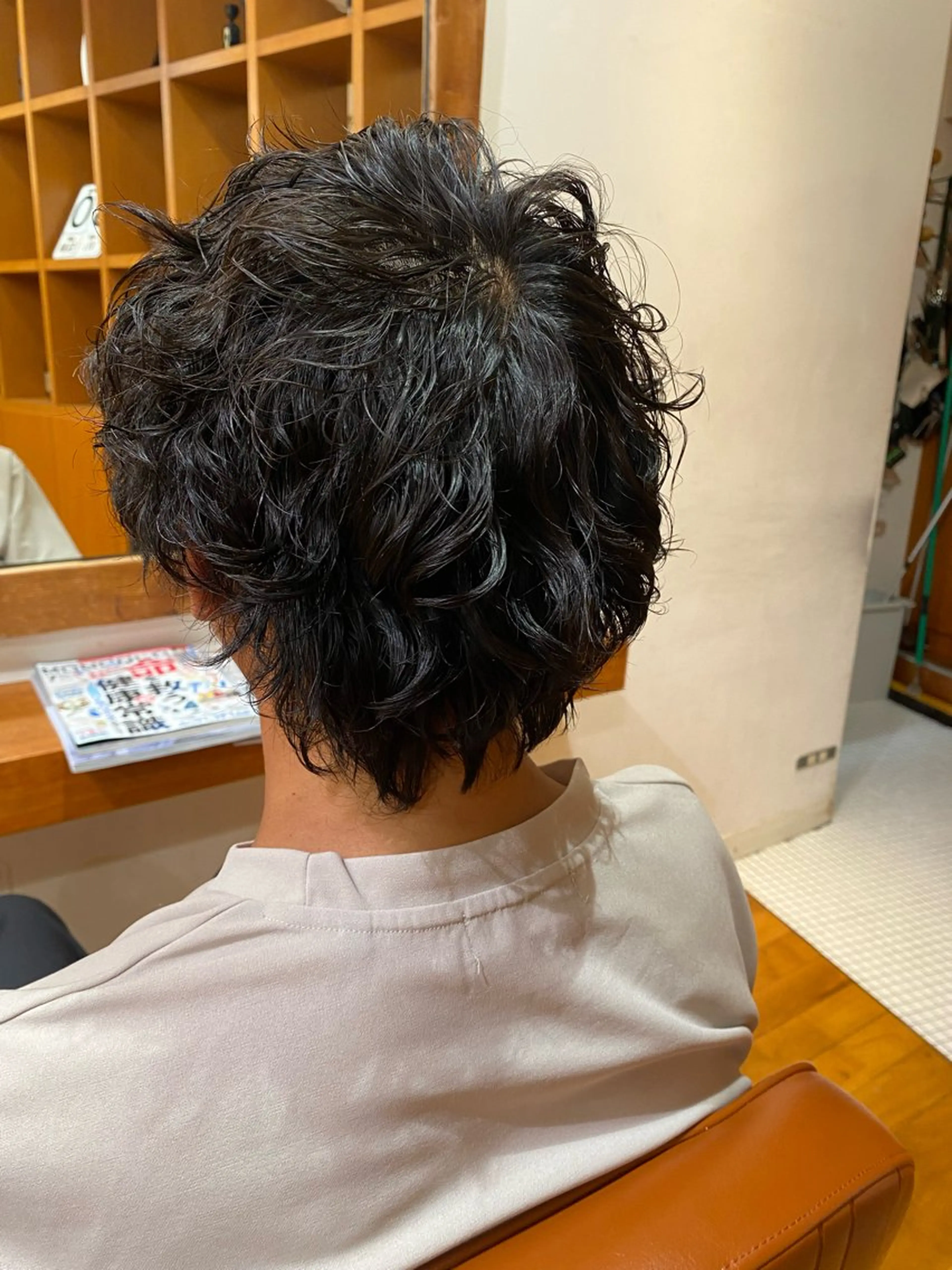 パーマ メンズ 長澤 しずくのヘアスタイル