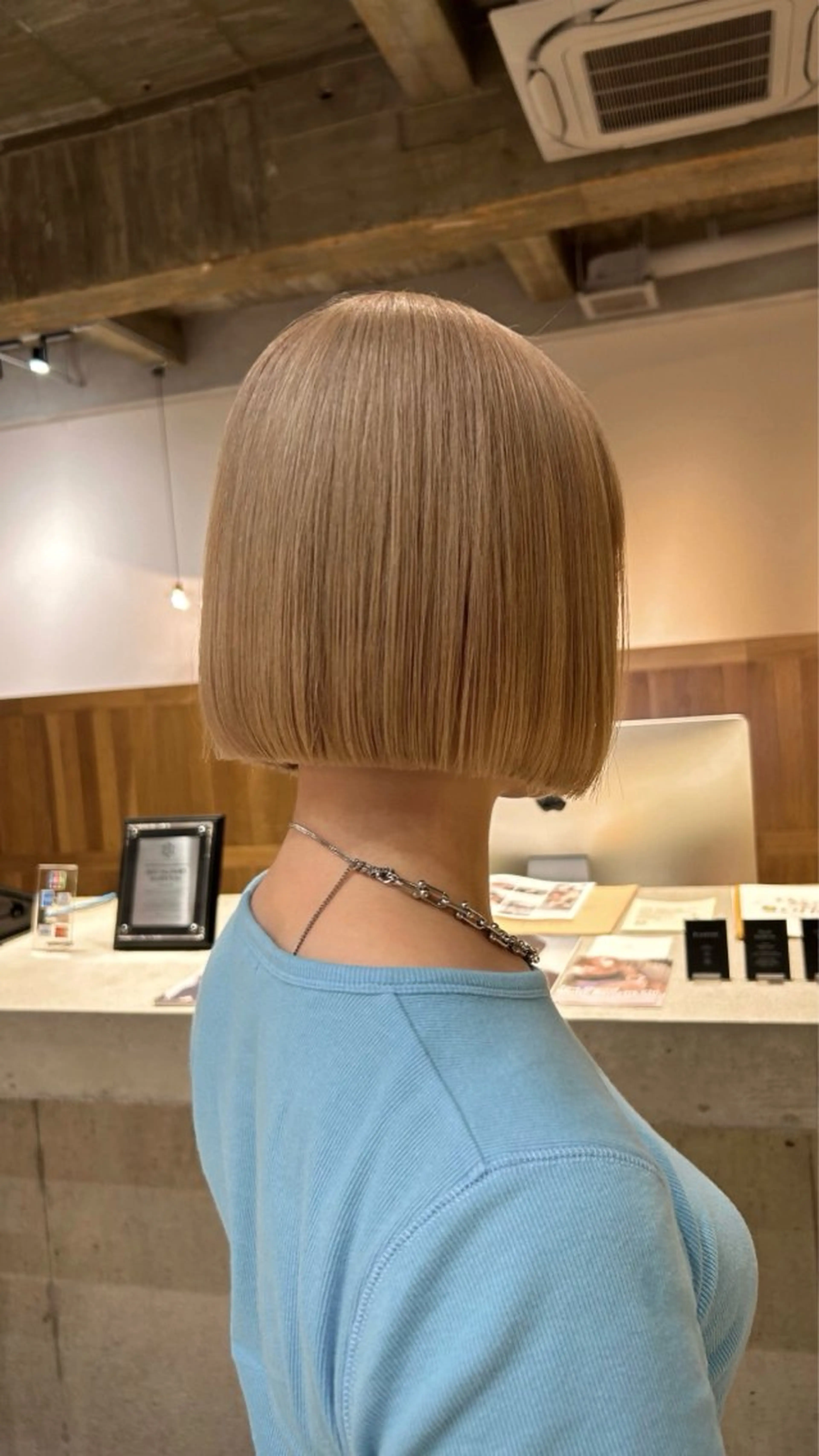 【❤️‍🔥ミニモ限定❤️‍🔥】ブリーチ➕オンカラー➕🍋‍🟩トリートメントサービス付き❗️の写真