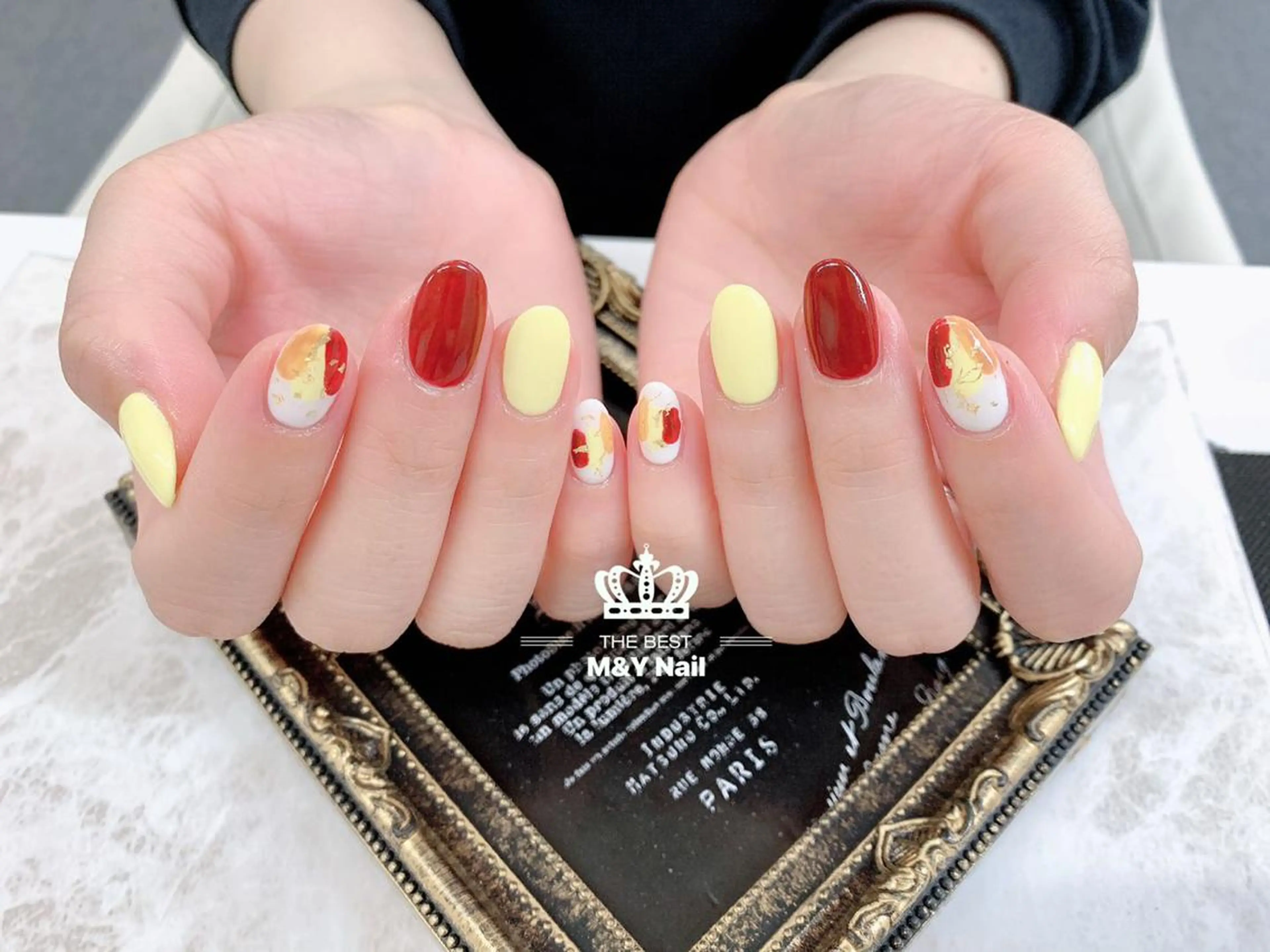 カラー ネイル ハンドネイル M&Y NailSalonのネイルデザイン