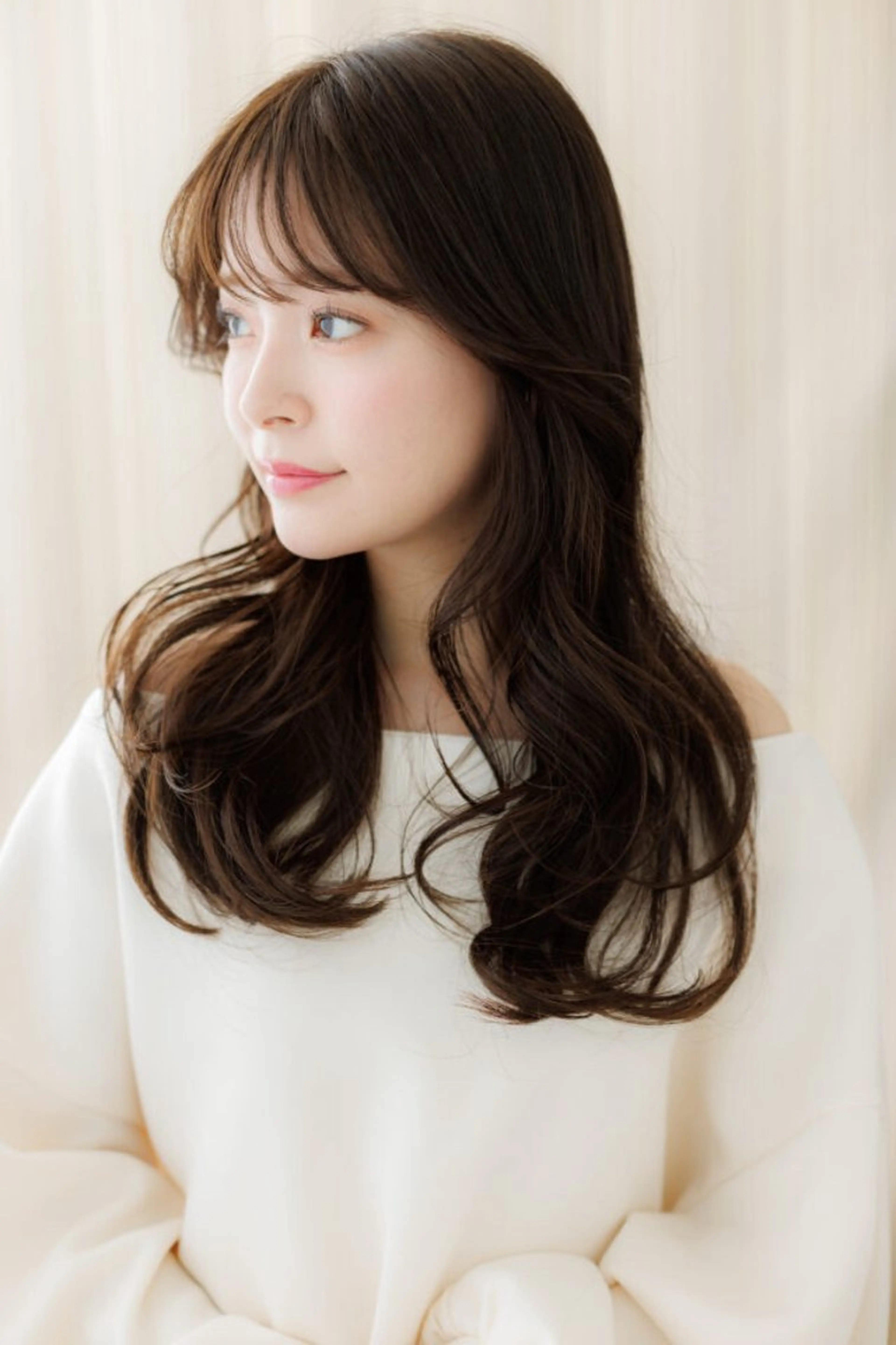 ロング パーマ 透明感カラー✨ よしの じろうのヘアスタイル