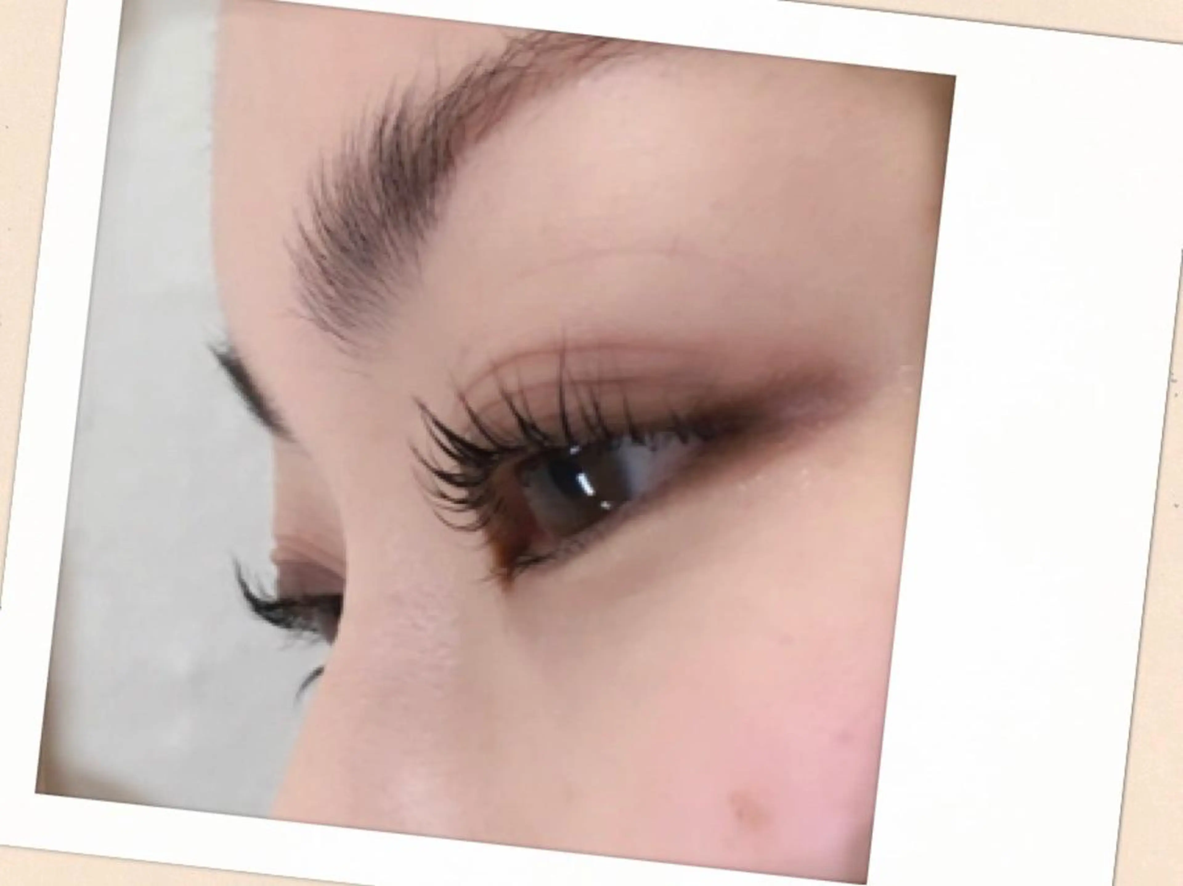 自まつ毛の長さ最大限☆パリジェンヌラッシュリフト🫶🏼の写真