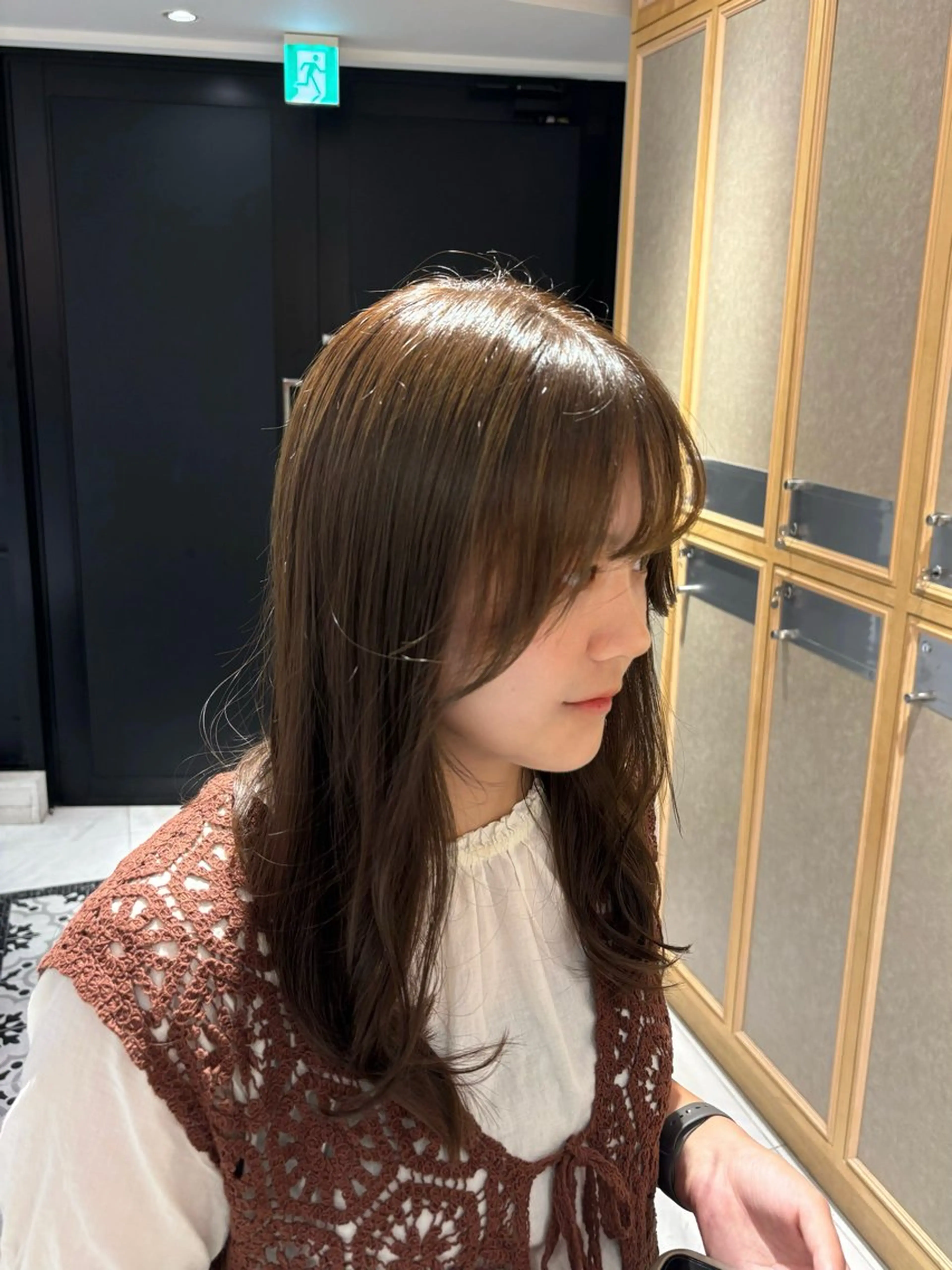 セミロング カラー 莉瑠 / ボブモデル募集🐃のヘアスタイル