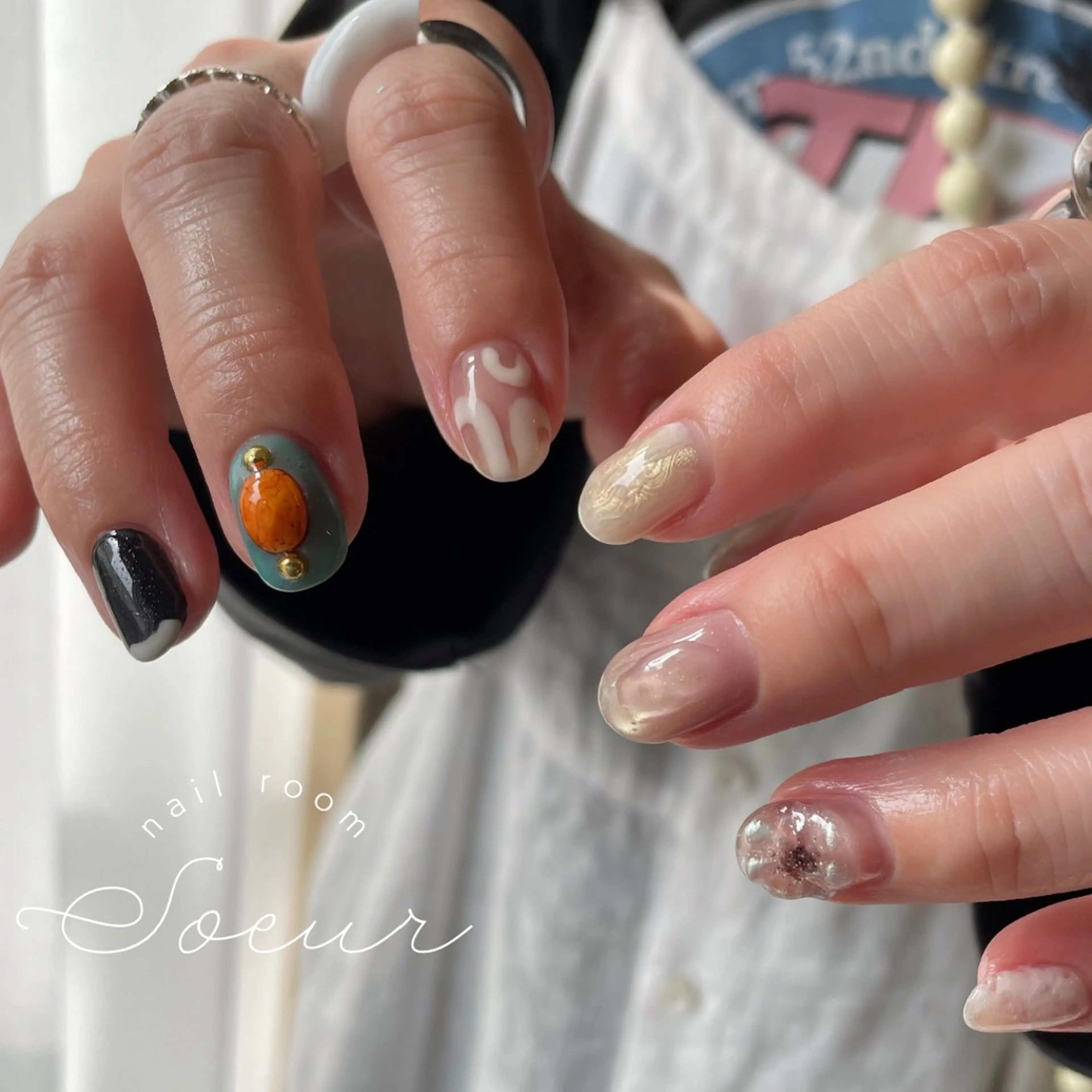 ネイル ハンドネイル soeur_ 武蔵浦和のネイルデザイン