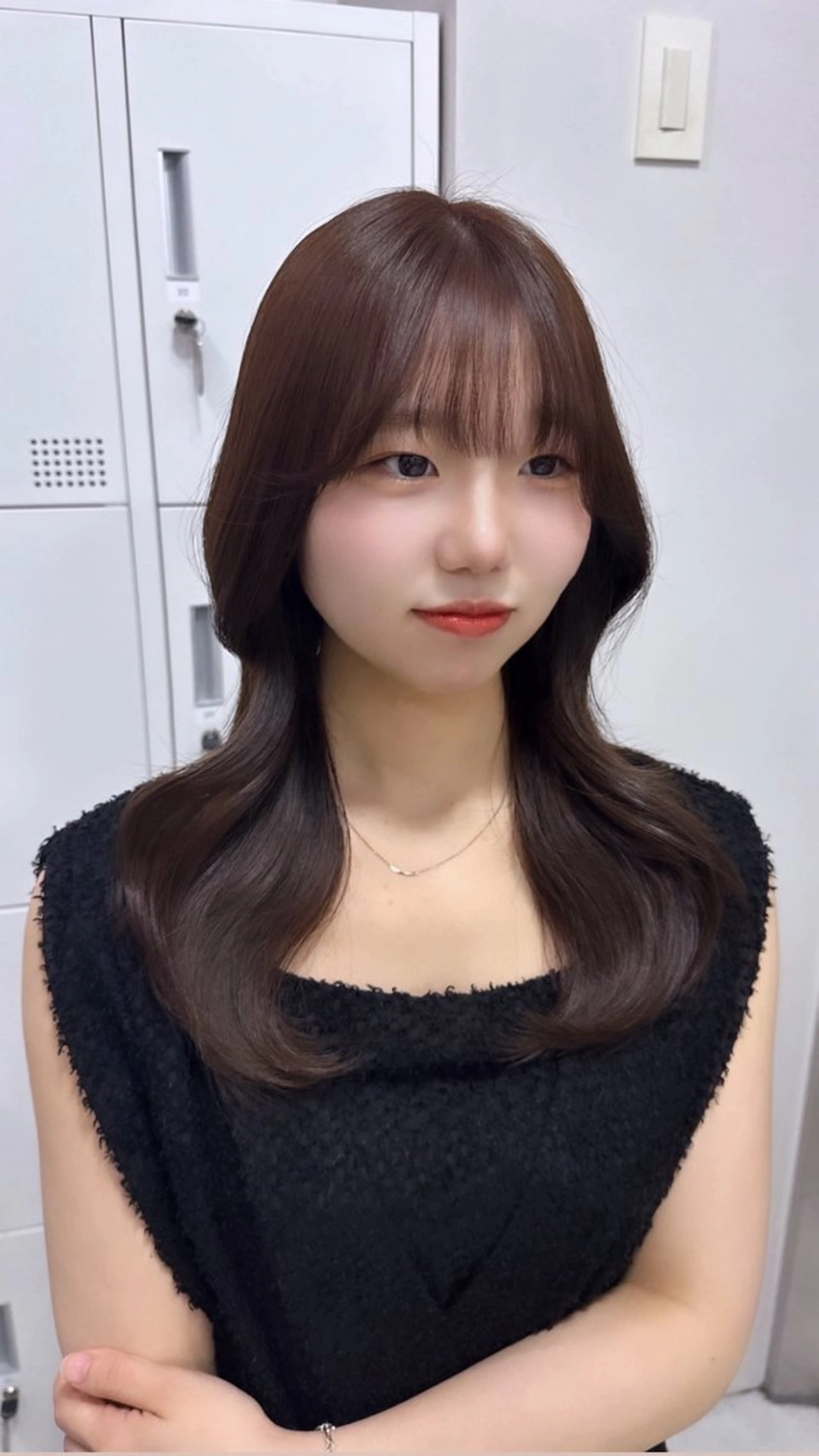 ロング カラー ベージュカラー 透明感カラー ラベンダーカラー ラベンダーベージュ 髪質改善 表参道/ブリーチ/ みずは🎀のヘアスタイル