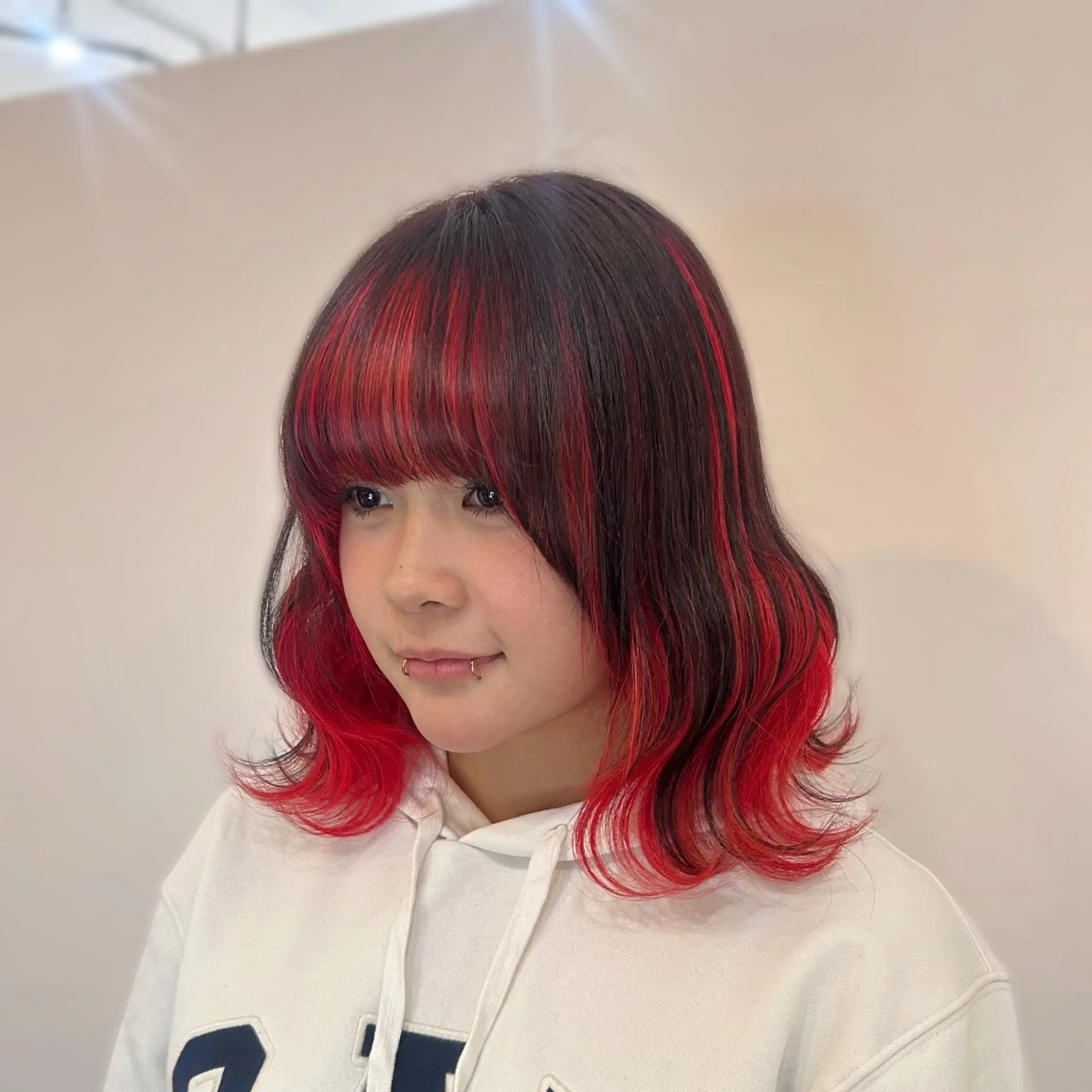 ミディアム mei 撮影モデル募集中！のヘアスタイル
