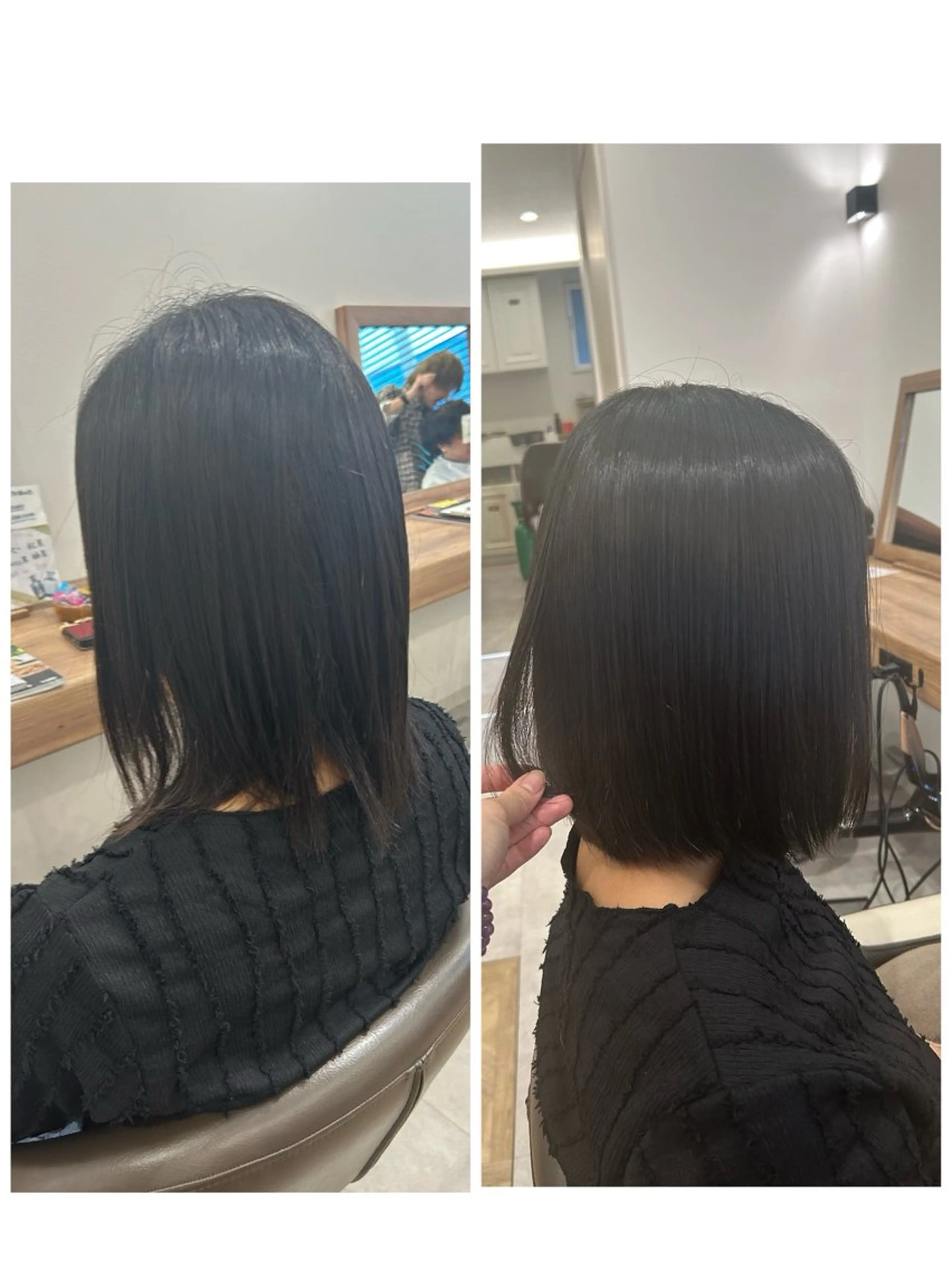 ミディアム パーマ no4ナチュラル戸祭所属・山越 美裕樹のヘアスタイル