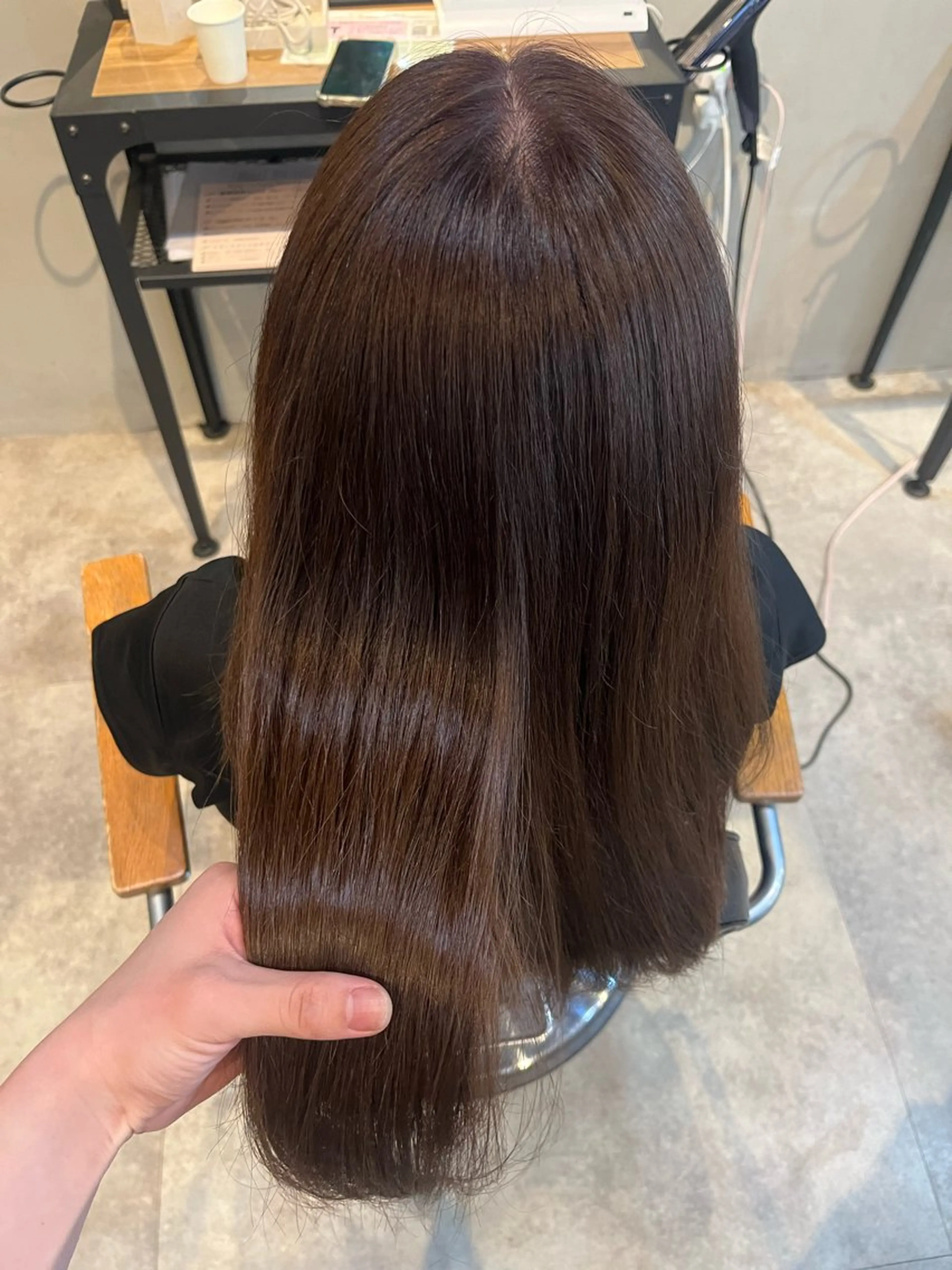 カラー ブラウンカラー ヘアカラー 西 こゆきのヘアスタイル