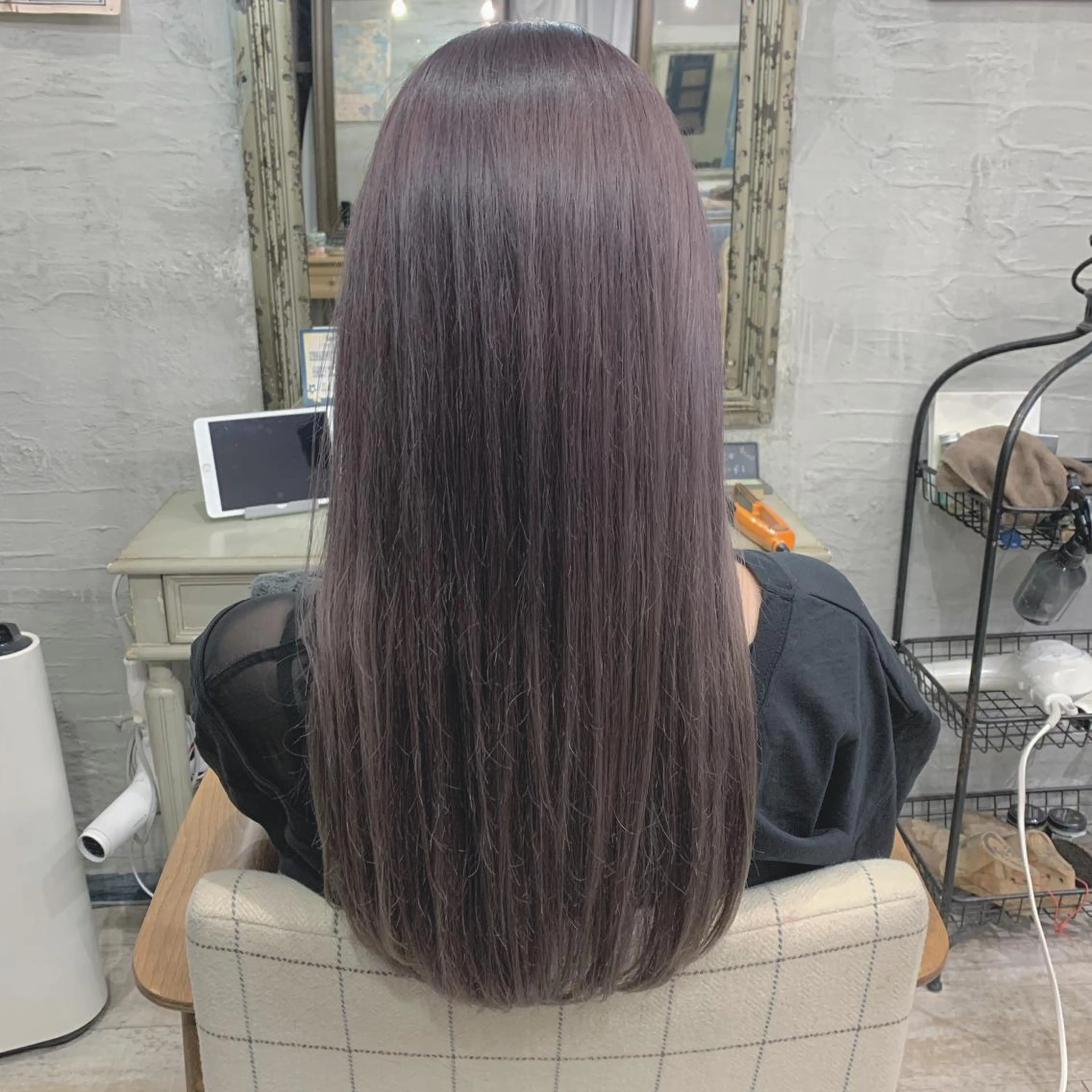 ロング ヘアカラー 新宿/髪質改善 /透け感/Sotaのヘアスタイル