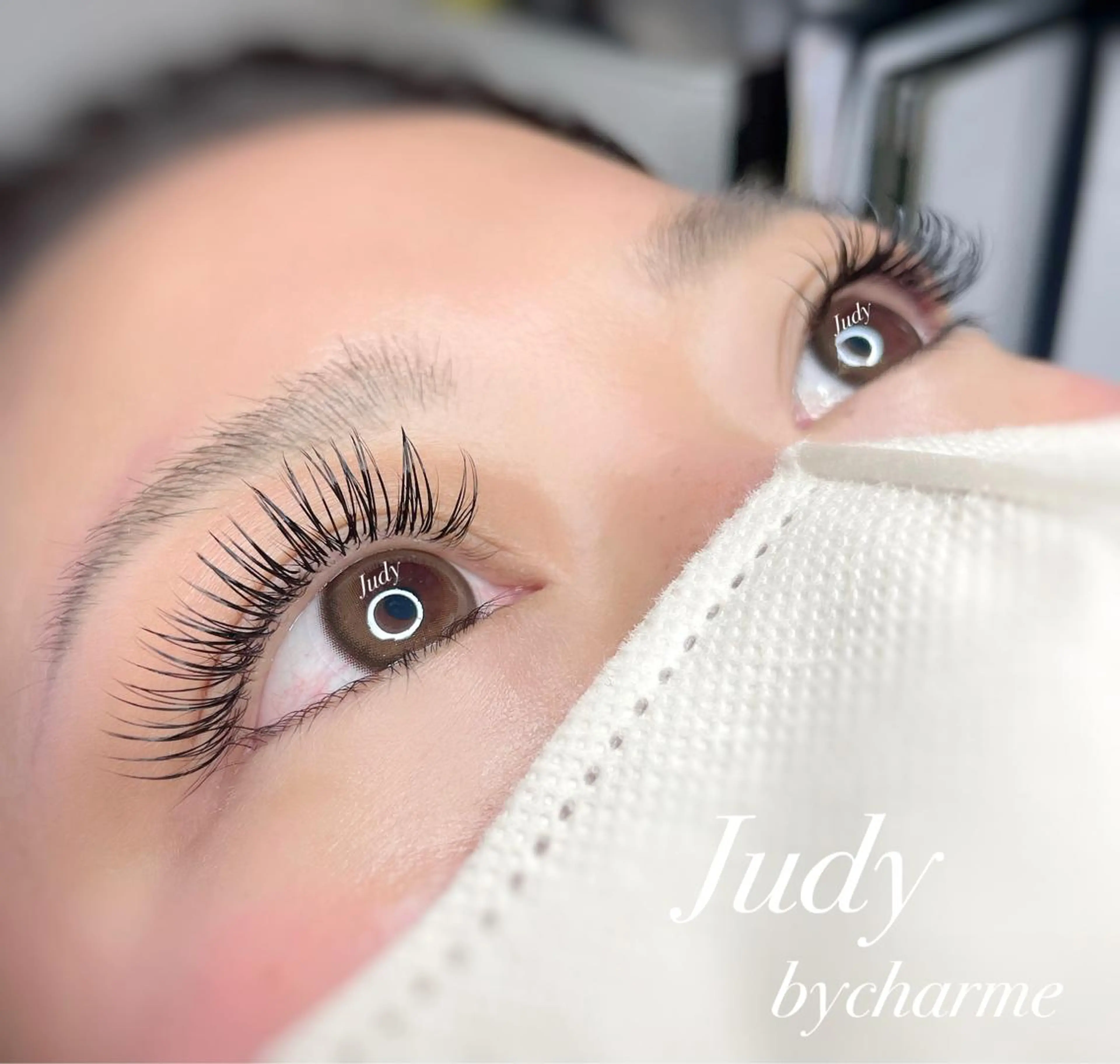 マツエク・マツパ 付け放題 フラットラッシュ パリジェンヌラッシュリフト セーブル マツエク Judy by charmeのマツエク・マツパデザイン