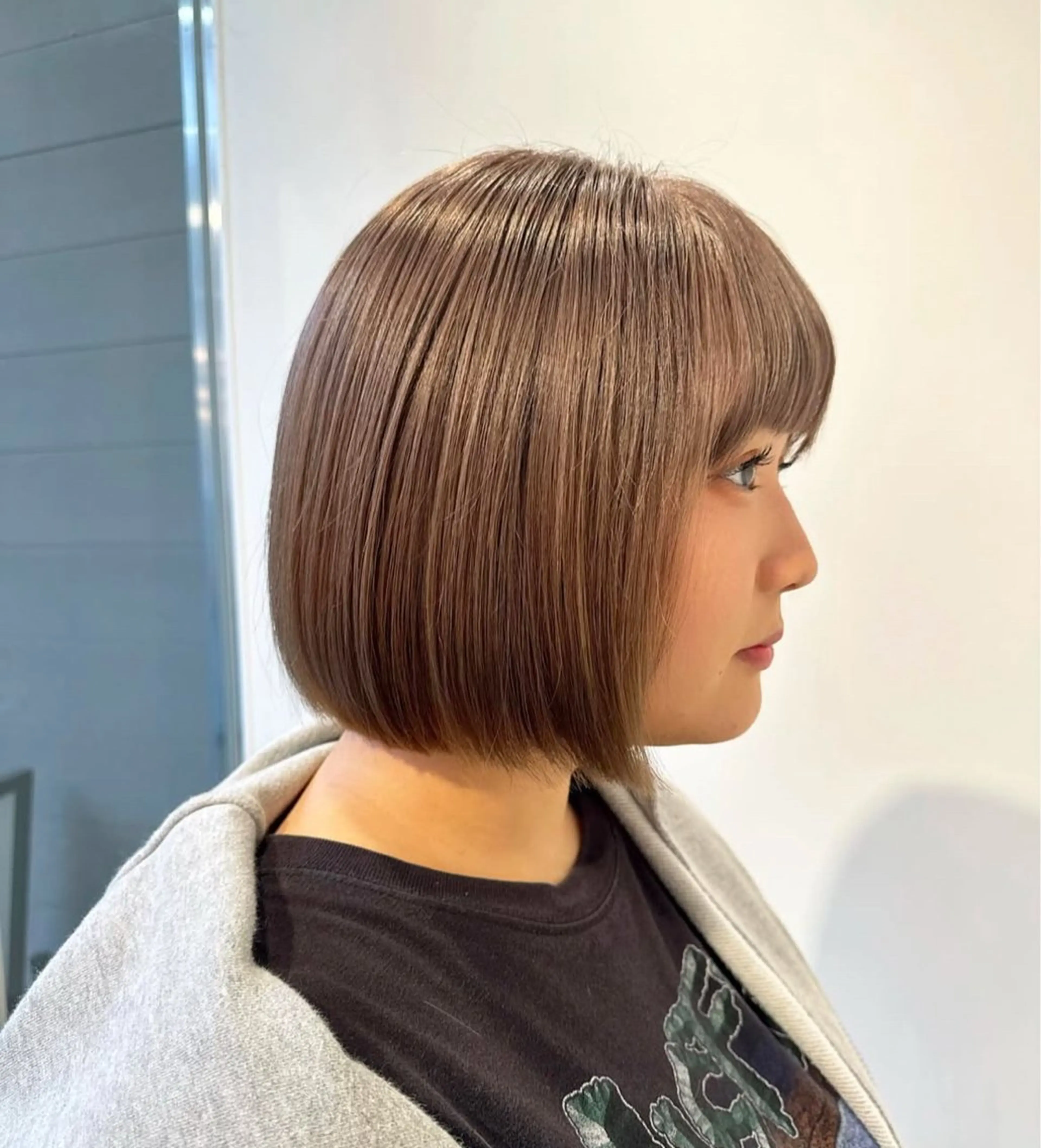 ミディアム ✨透明感／艶／ レイヤー／相原楓🍁のヘアスタイル