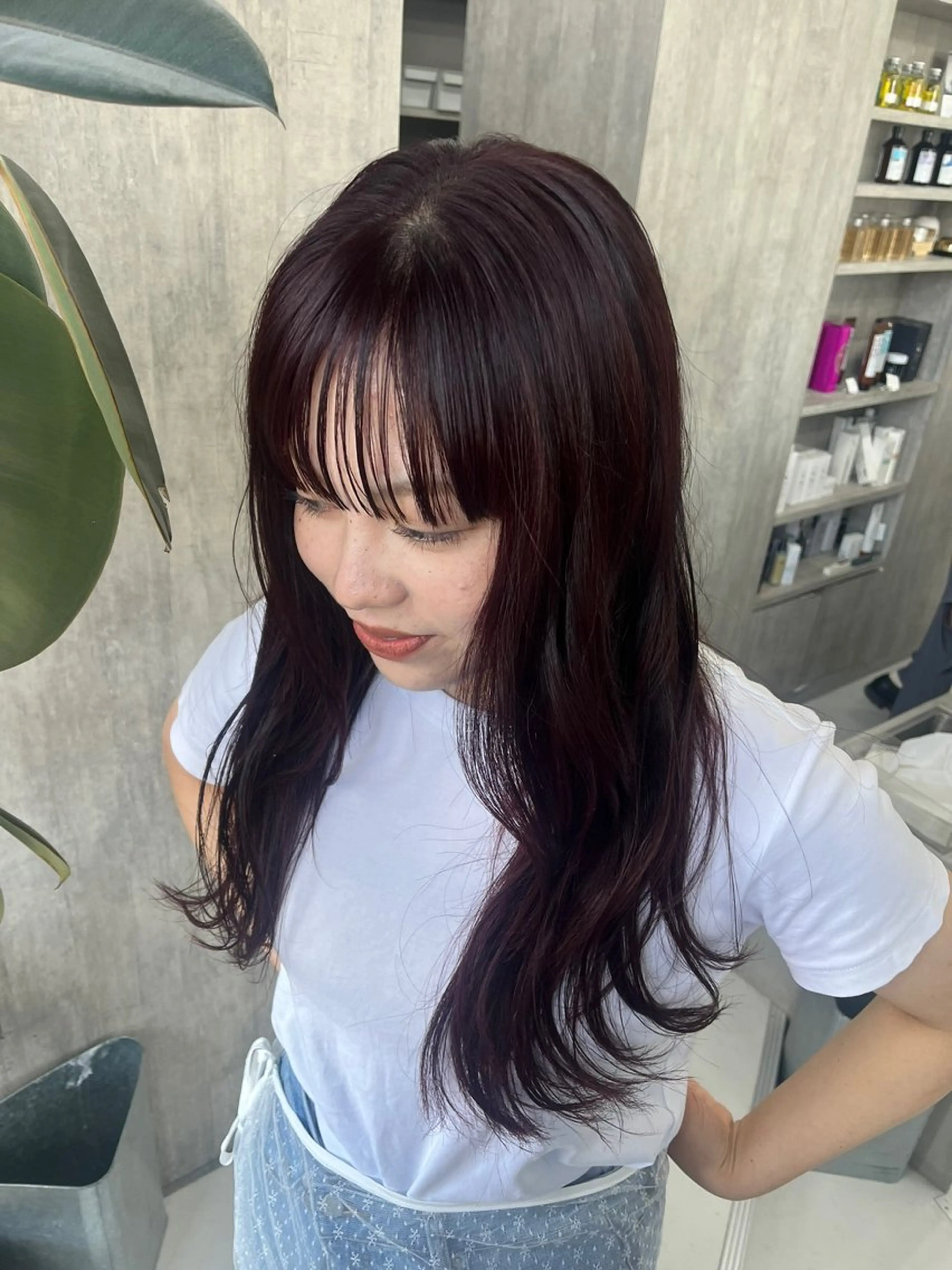 ブリーチなしダブルカラーの写真