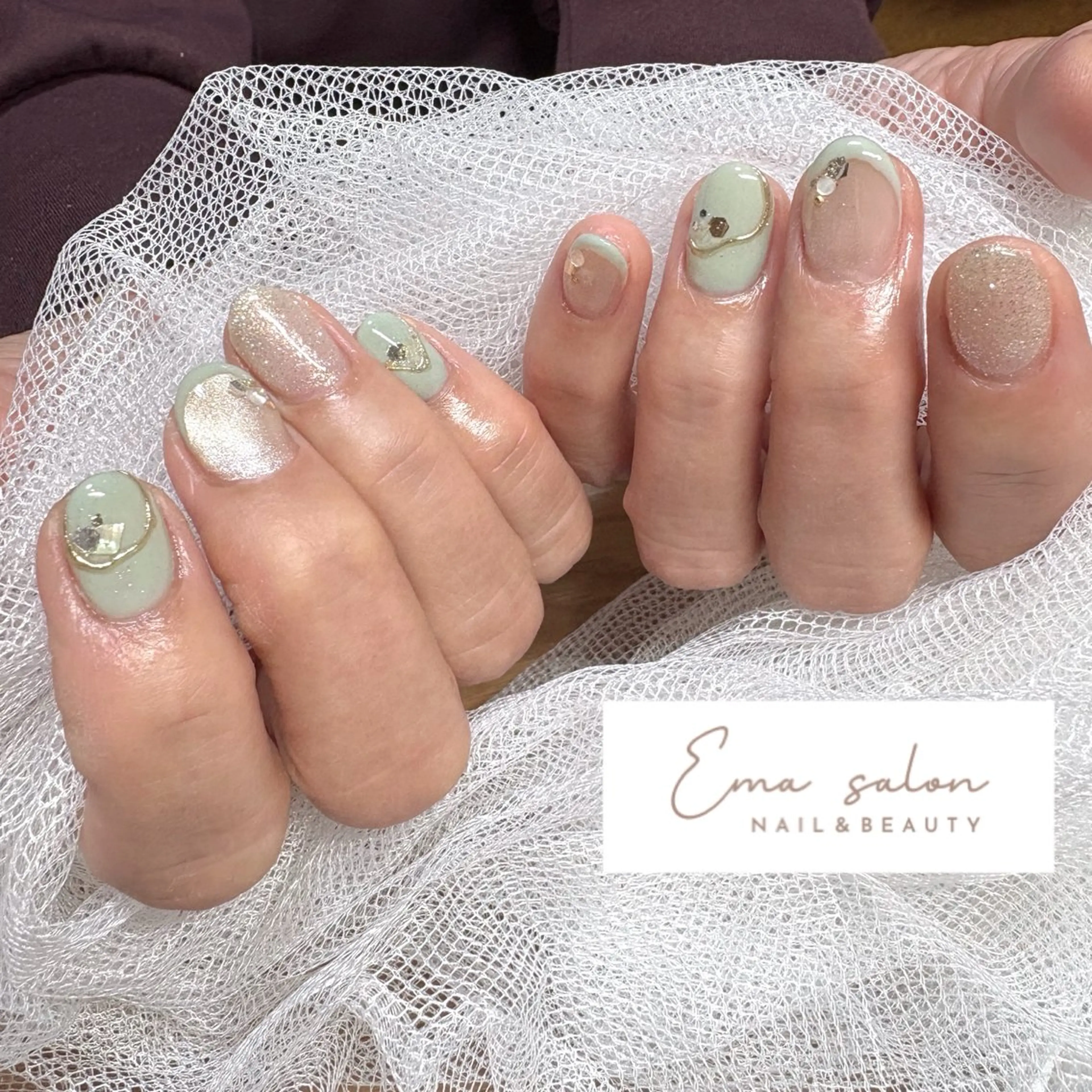 ネイル ハンドネイル Ema salon satomiのネイルデザイン