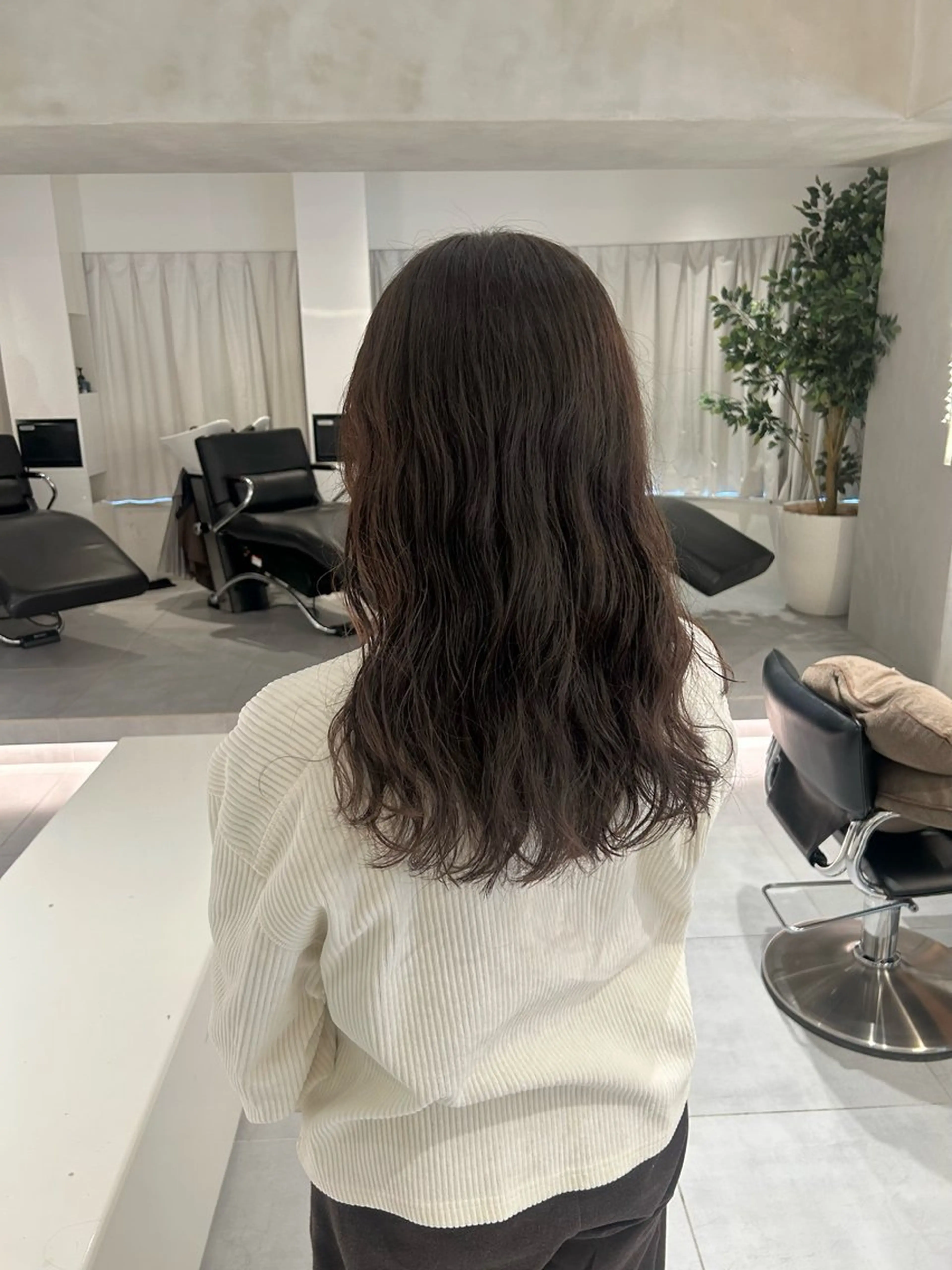 ロング カラー カット ヘアカラー トリートメント 🧚つやさらhair 🧚manakaのヘアスタイル