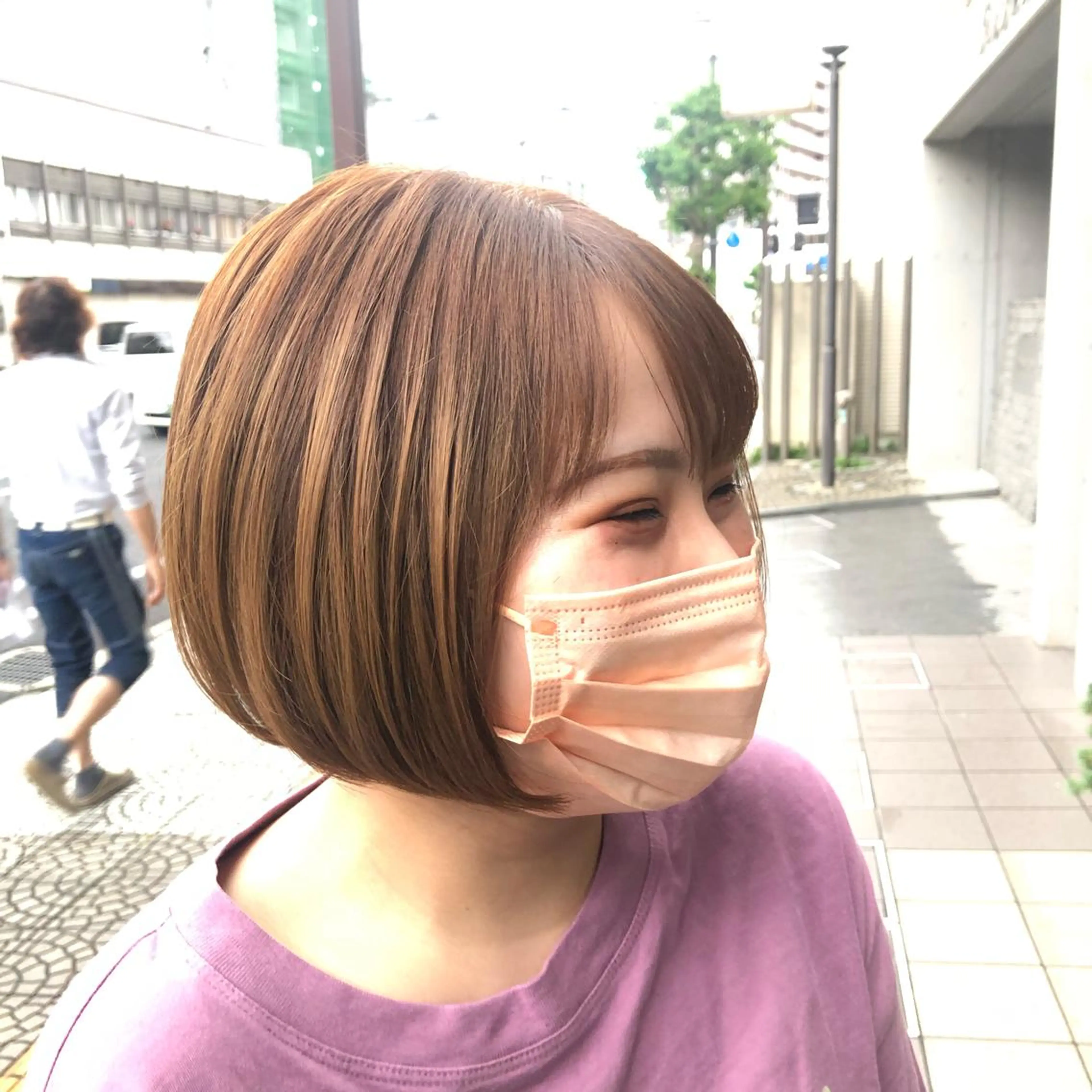 ショート ボブ Glanz hair 坂牛匠のヘアスタイル