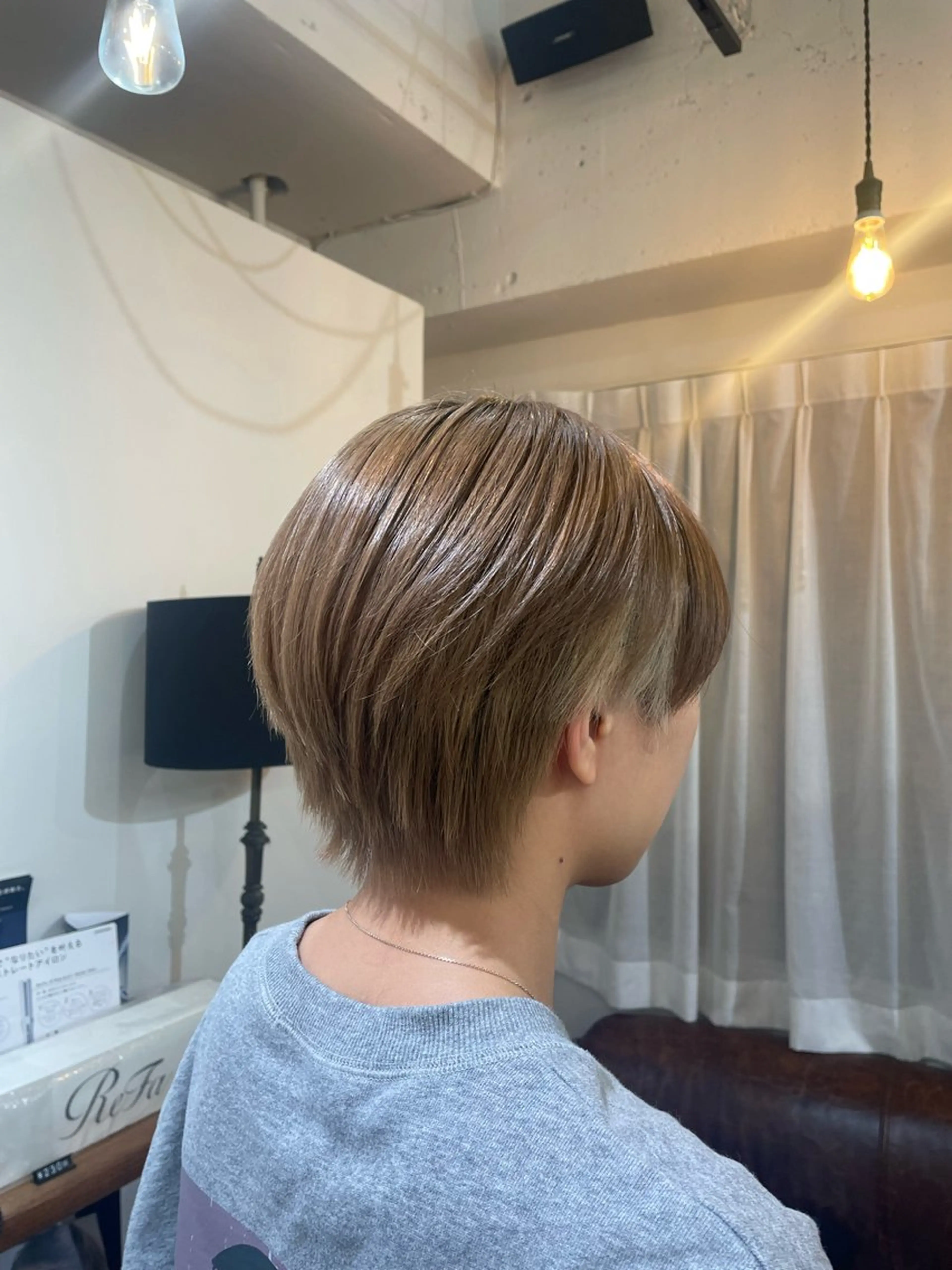 ショート ボブ ショートヘア 安達 萌花のヘアスタイル