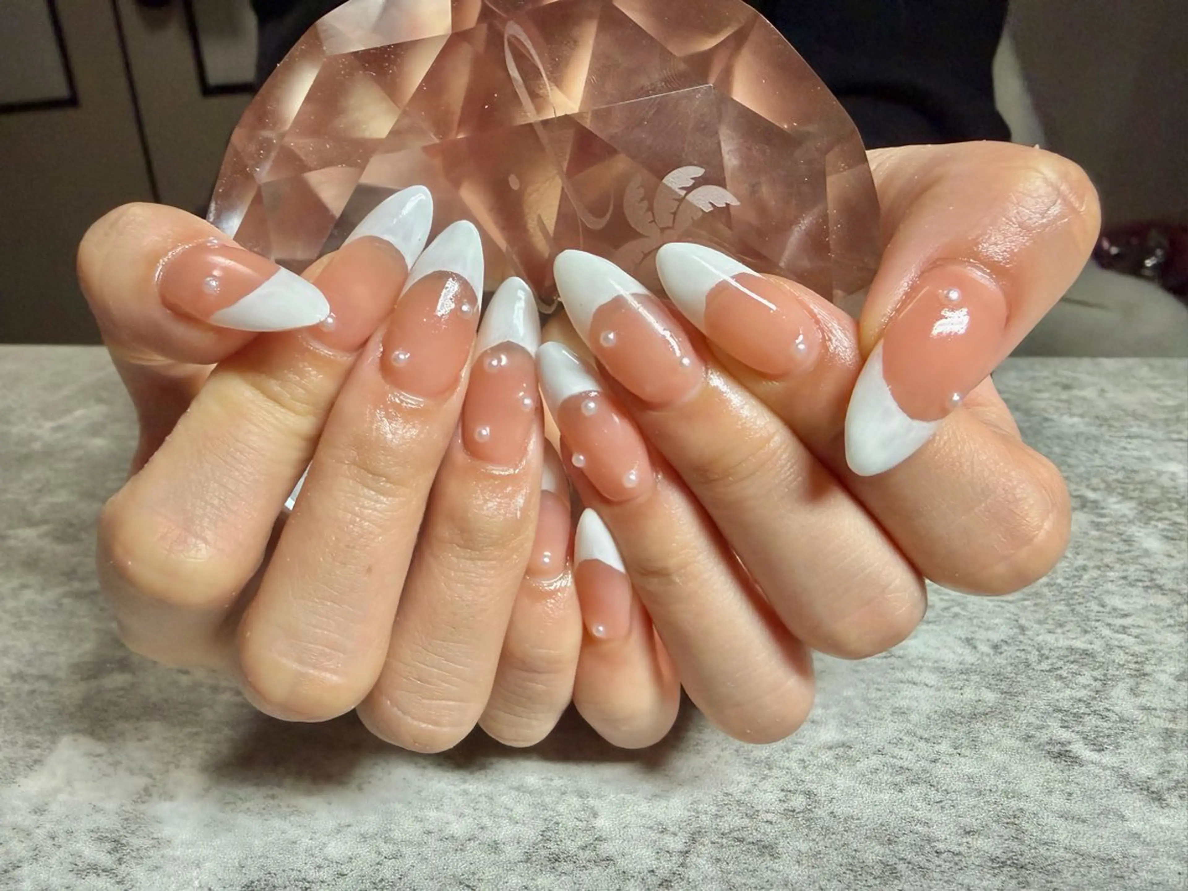 ネイル シンプルネイル ネイルチップ 佐野 愛美のネイルデザイン