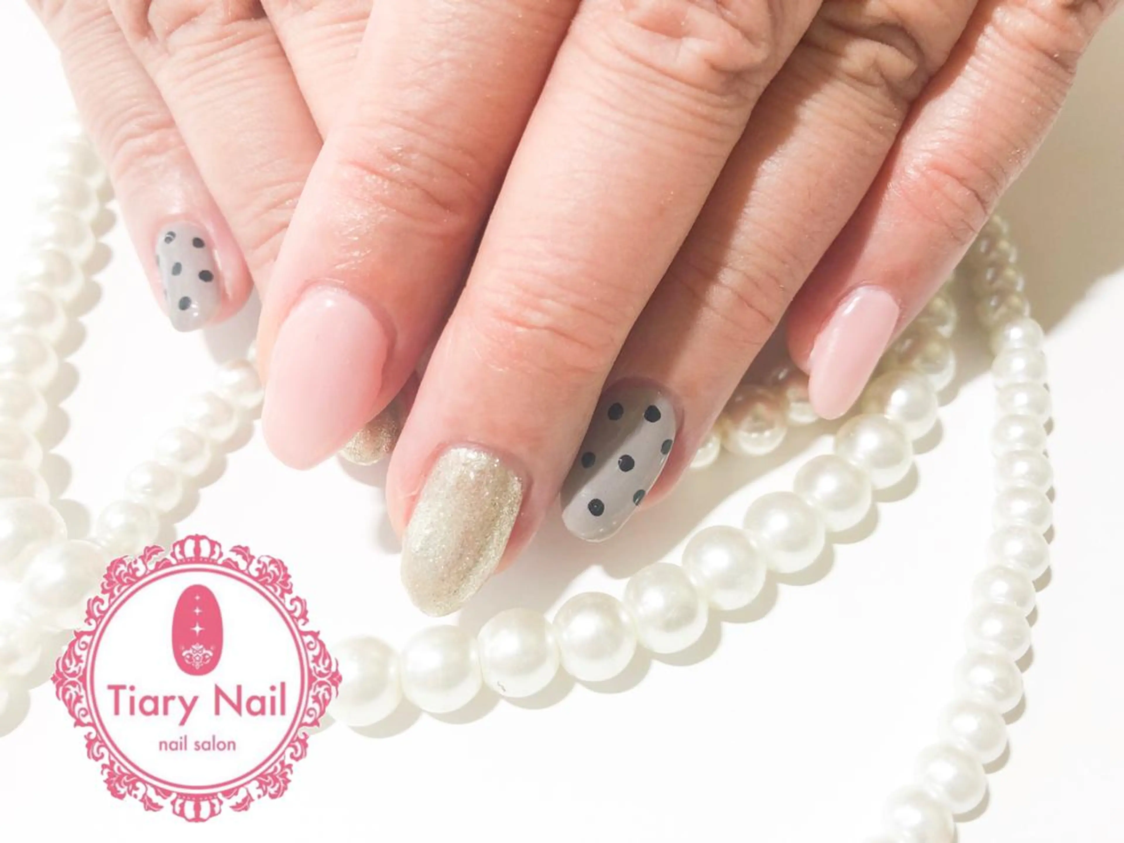 ネイル tiarynail K K🐼のネイルデザイン