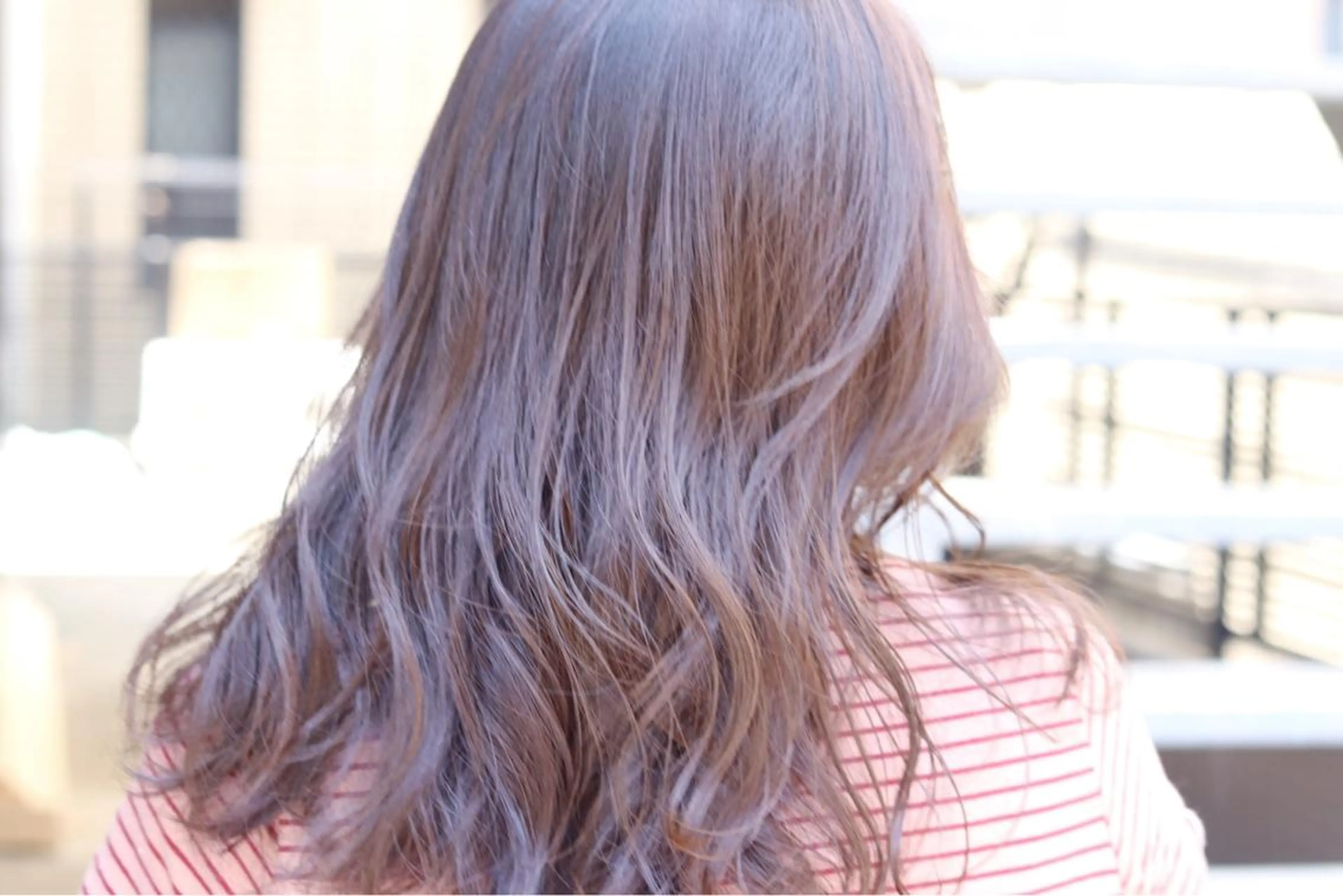 ミディアム カラー グレージュ ラベンダーカラー ラベンダーグレージュ ラベンダーグレー 【完全マンツー 恵比寿】佐藤 翔のヘアスタイル