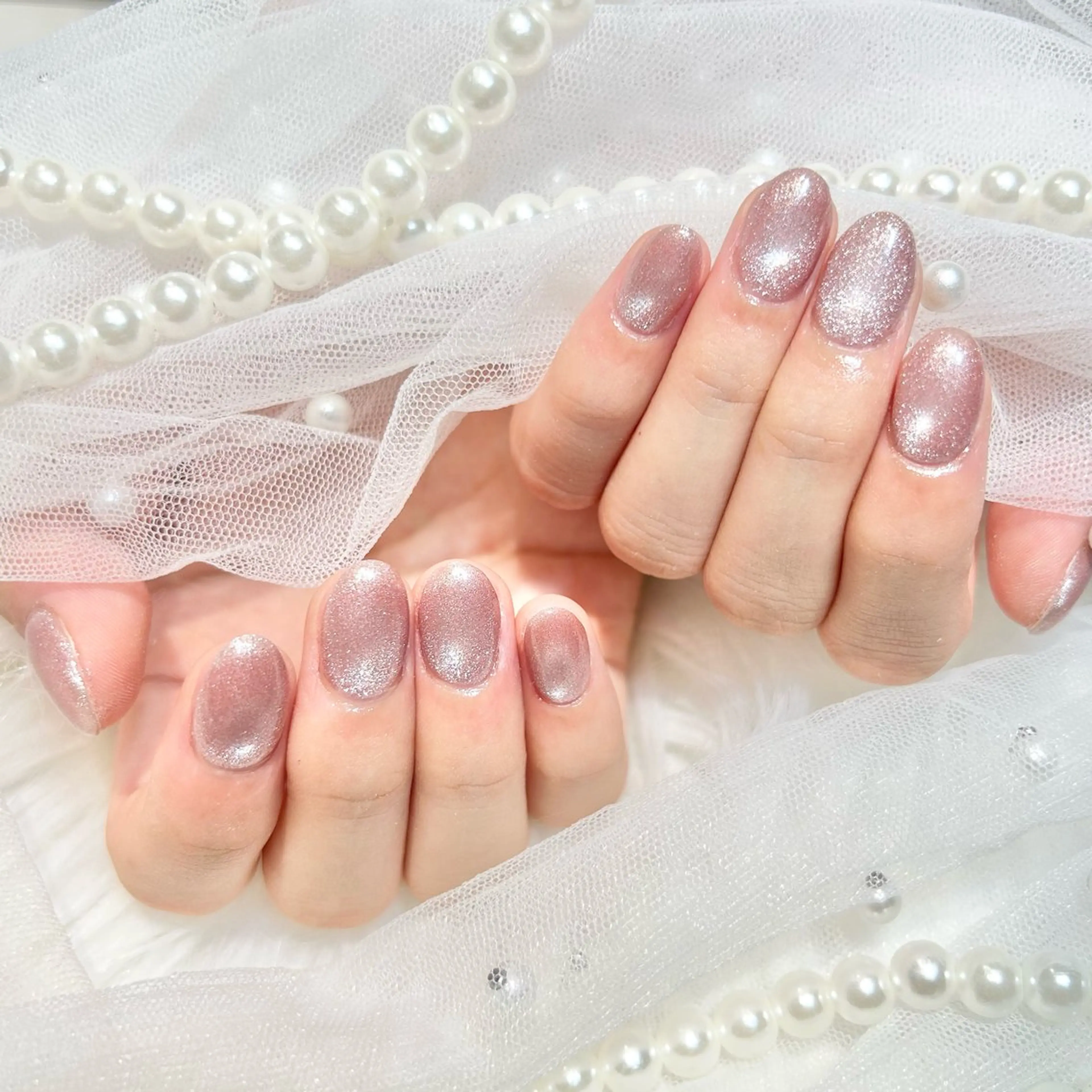ネイル マグネットネイル ハンドネイル WISTERIA ayumiのネイルデザイン