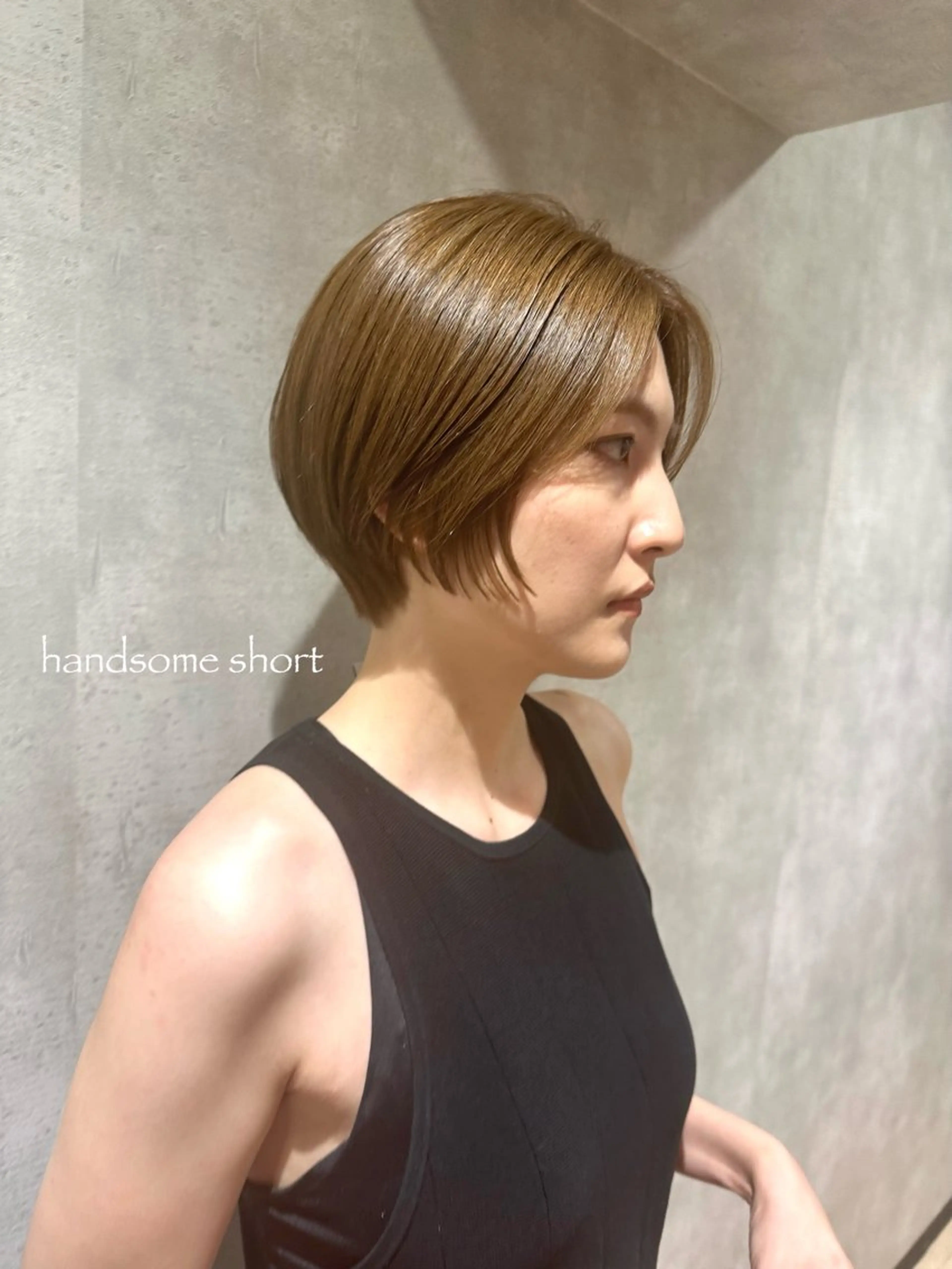 ショート カラー カット ヘアカラー トリートメント 🍃ショートヘア🍃 北林春樹のヘアスタイル