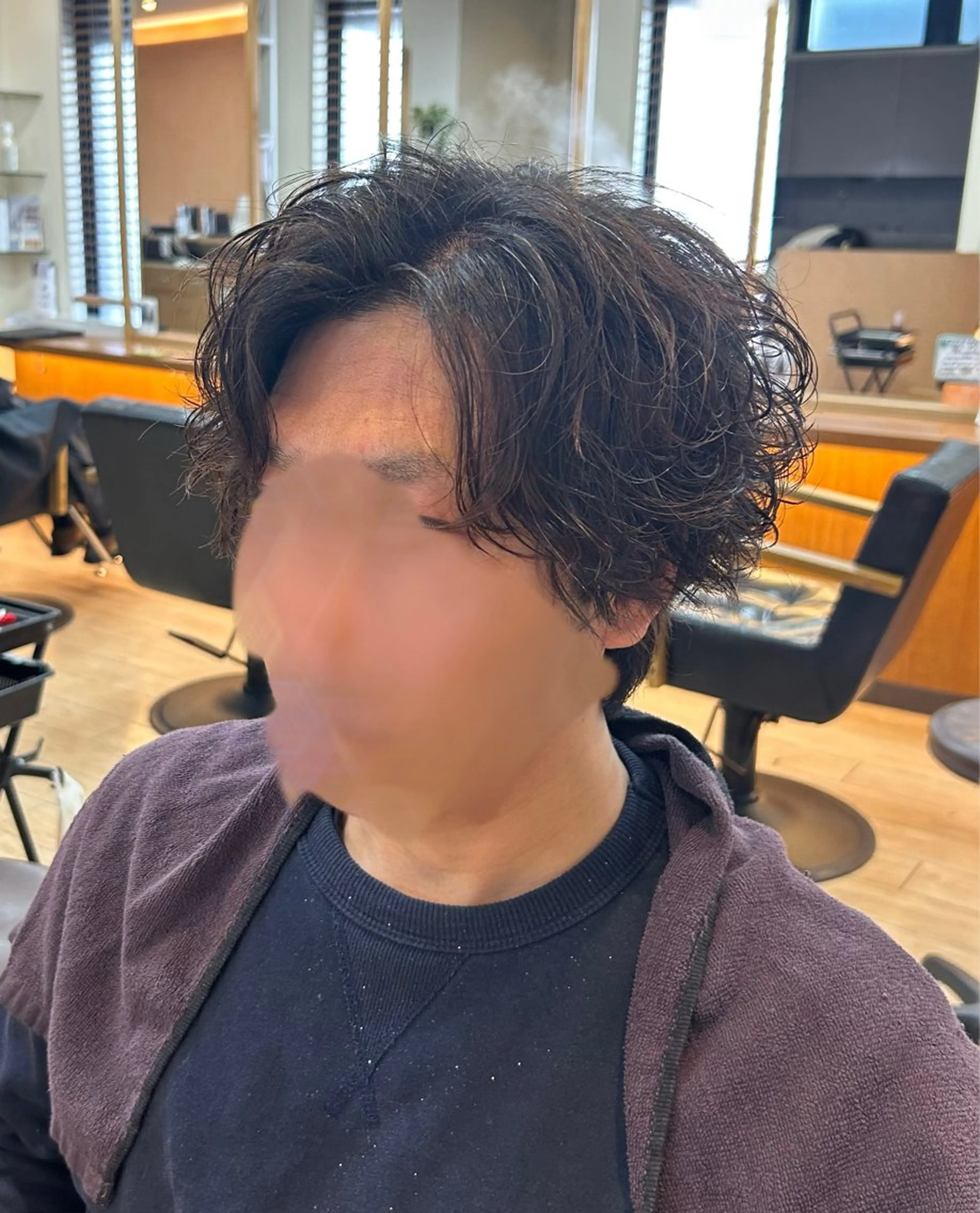パーマ メンズ カット パーマ 竜生 #メンズ特化のヘアスタイル