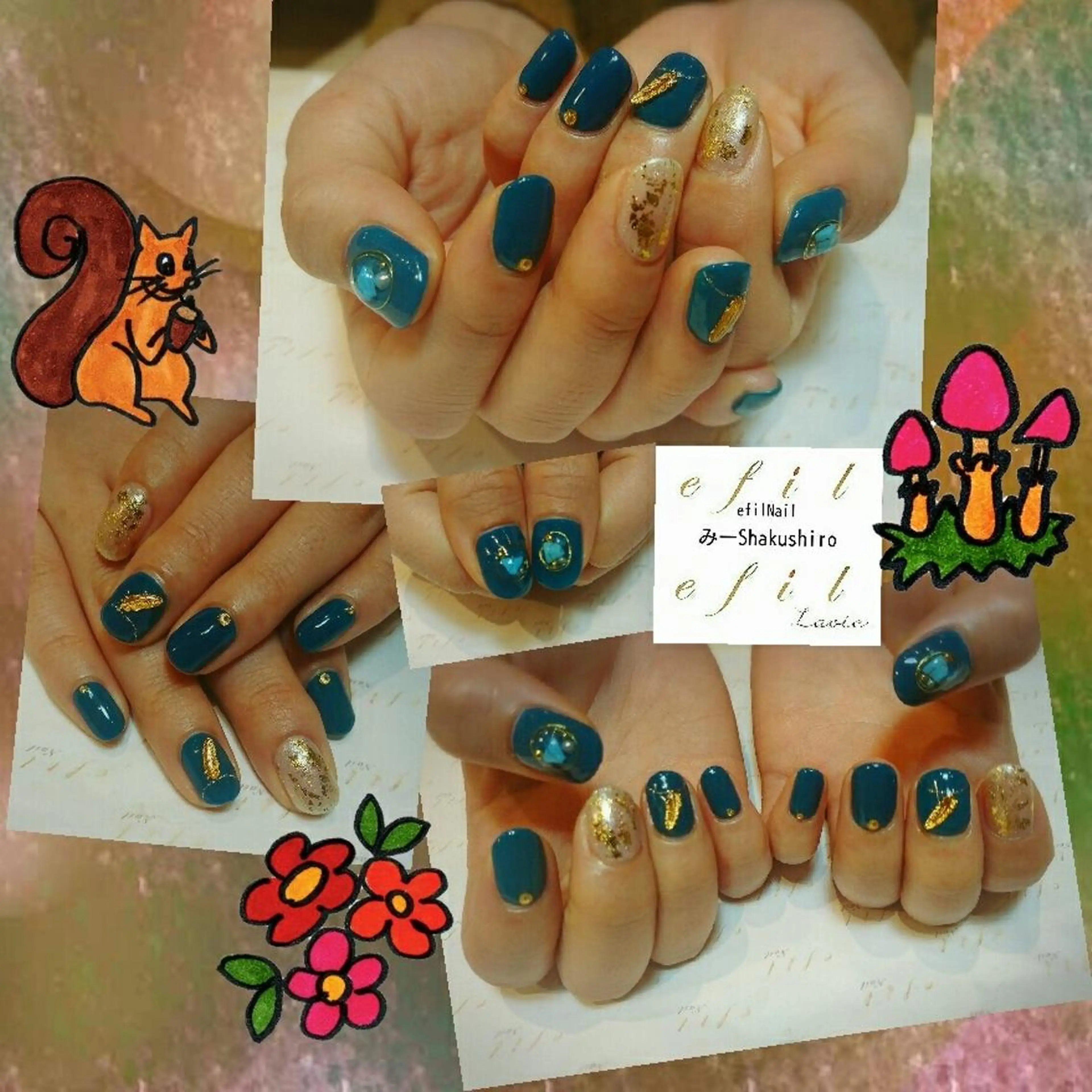 ネイル 持ち込み みー shakushiroのネイルデザイン
