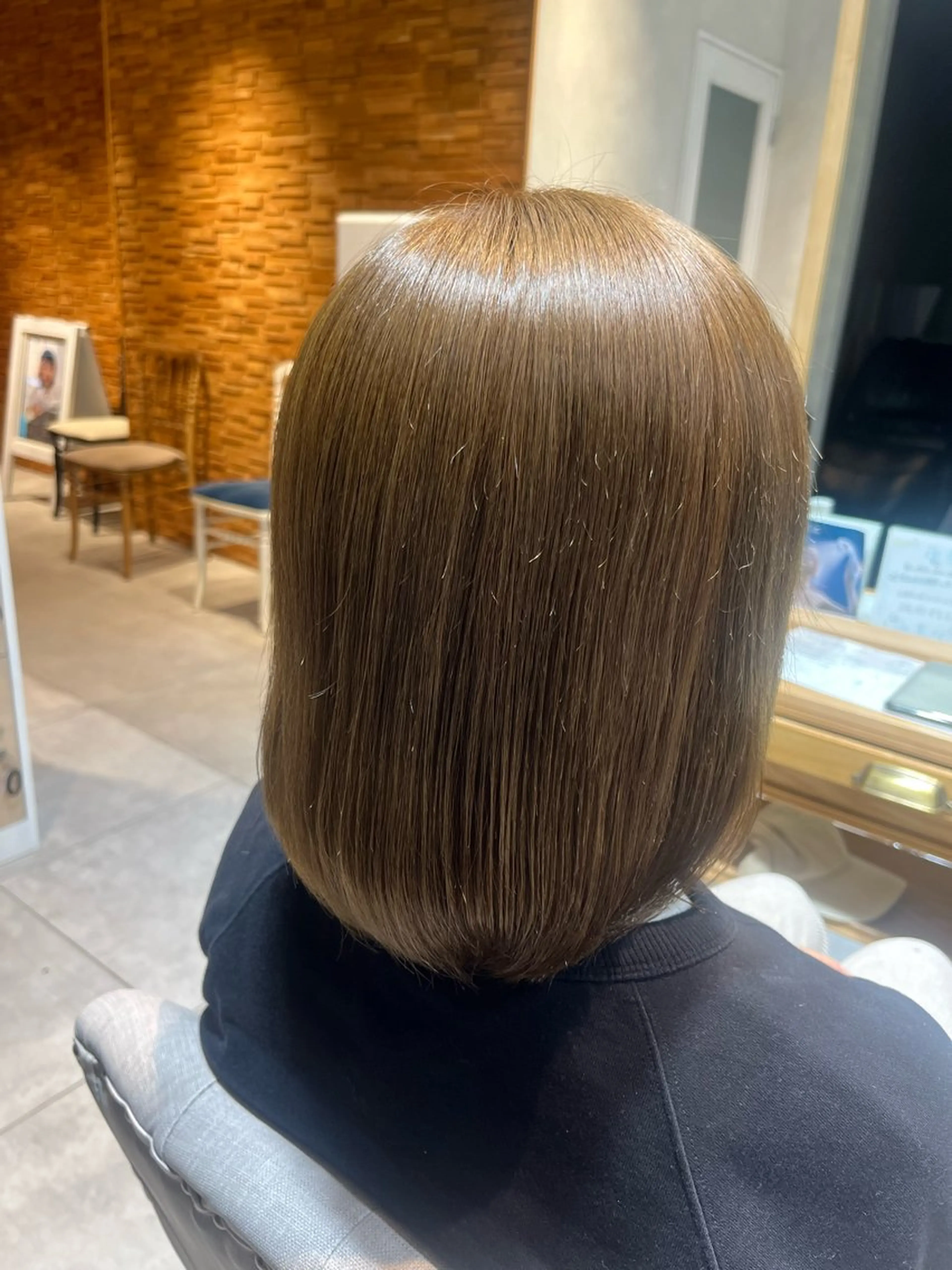 カラー 鎌田 桃果のヘアスタイル