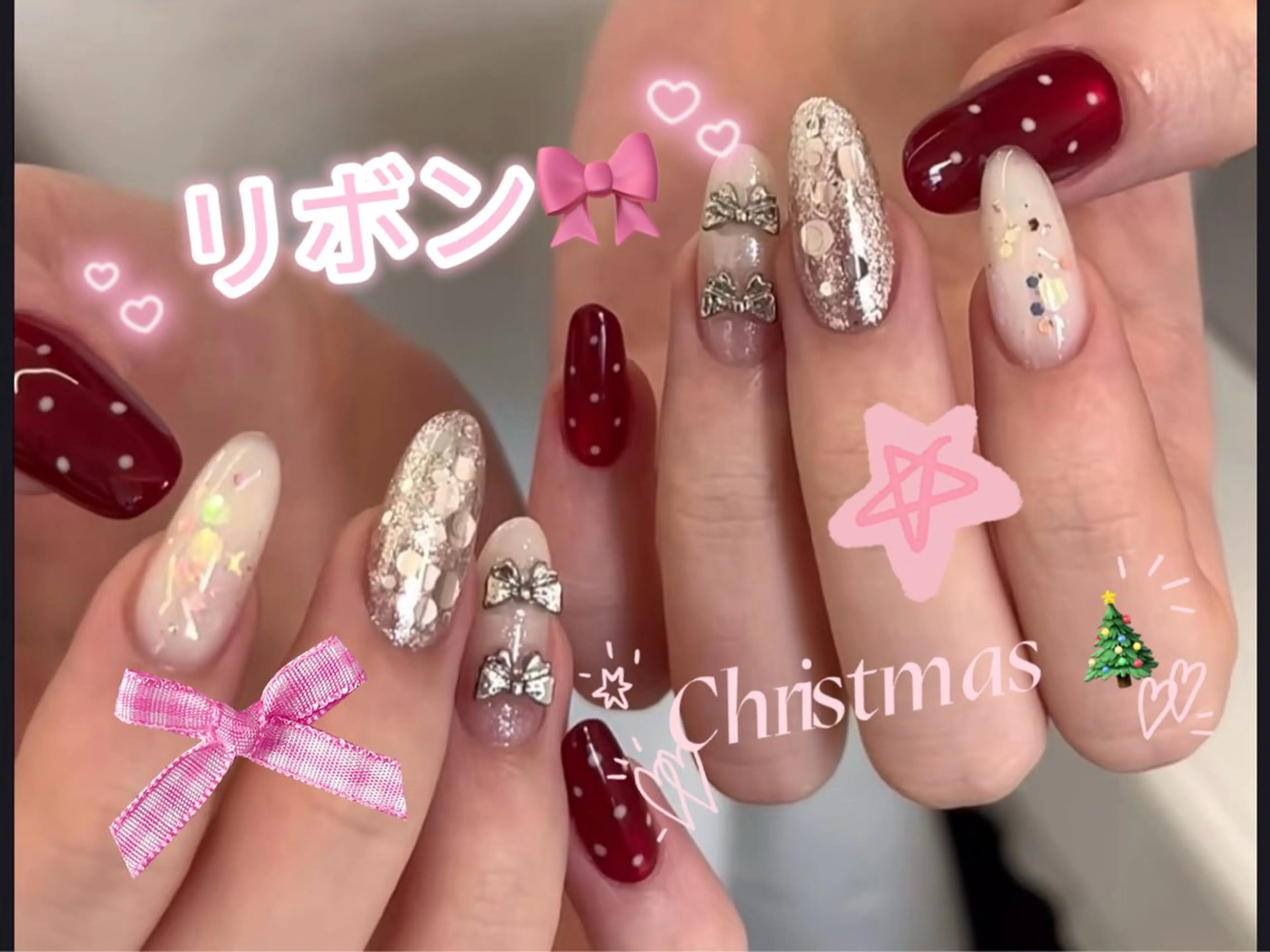 ミディアム more glam 原宿店のネイルデザイン