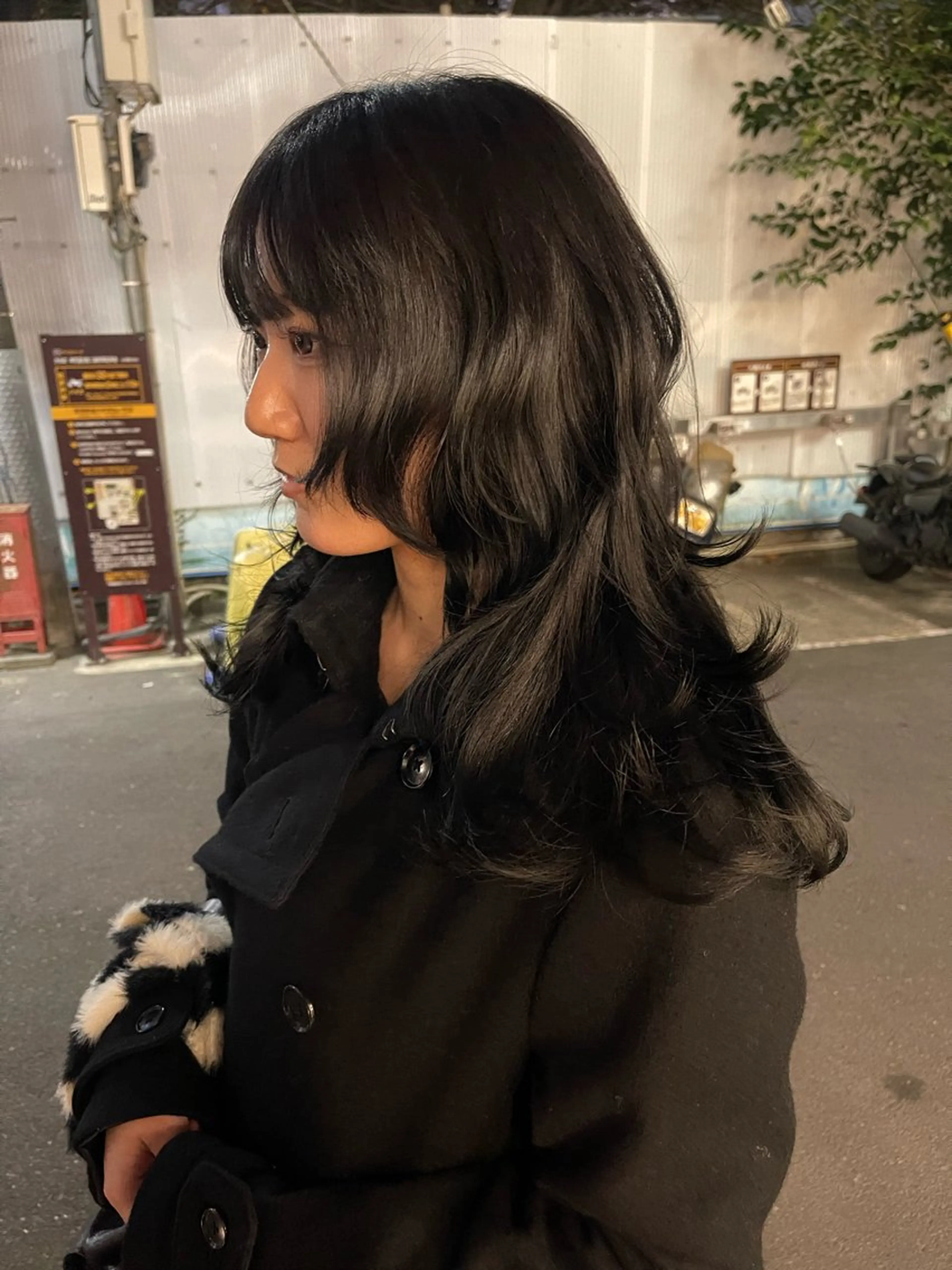 ミディアム レイヤーカット ラベンダー/レイヤー スタイル🤎mamiのヘアスタイル