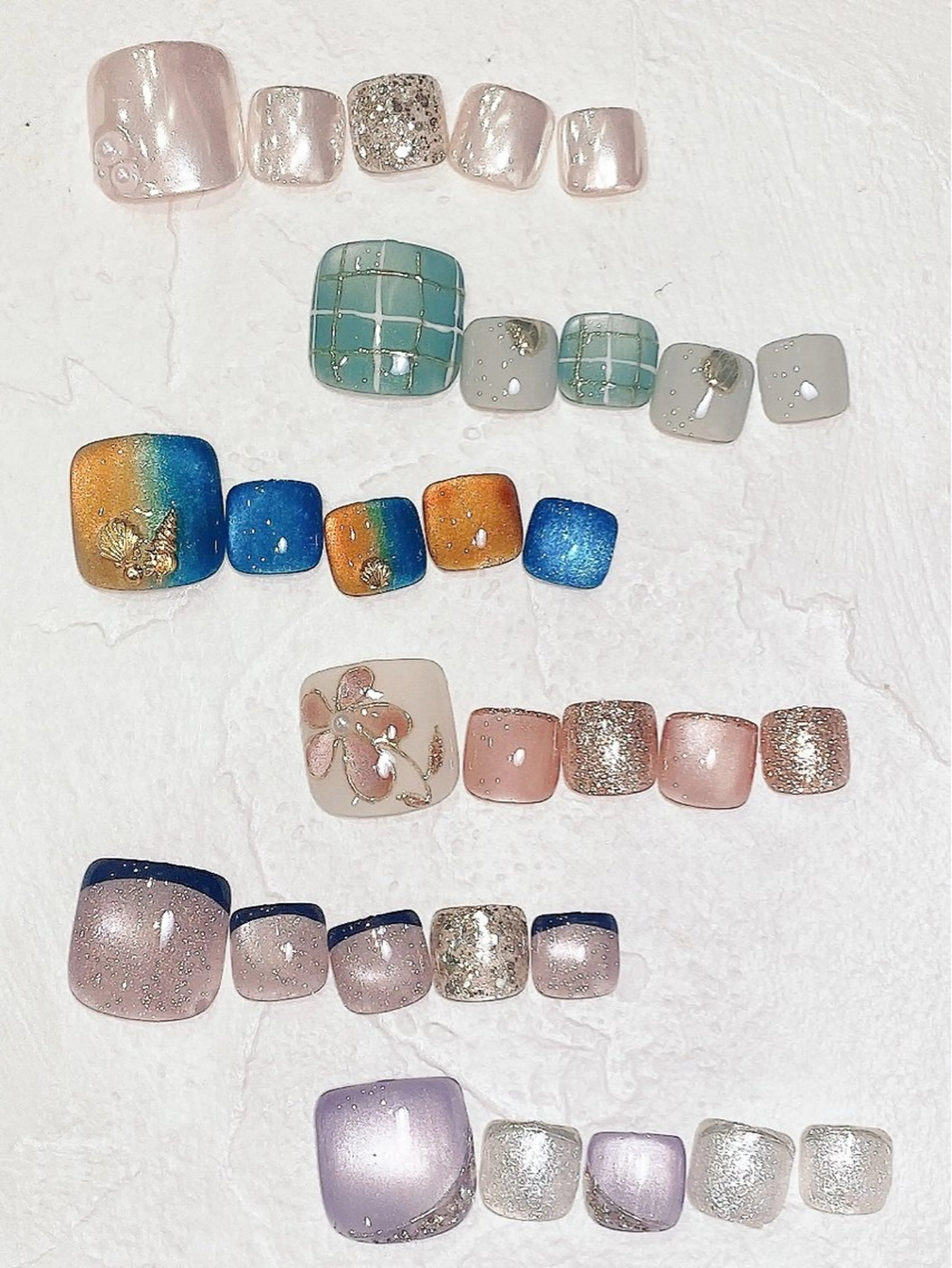 【フット】定額デザイン!初回オフ込み11,000円→8,800円!お色変更無料!の写真