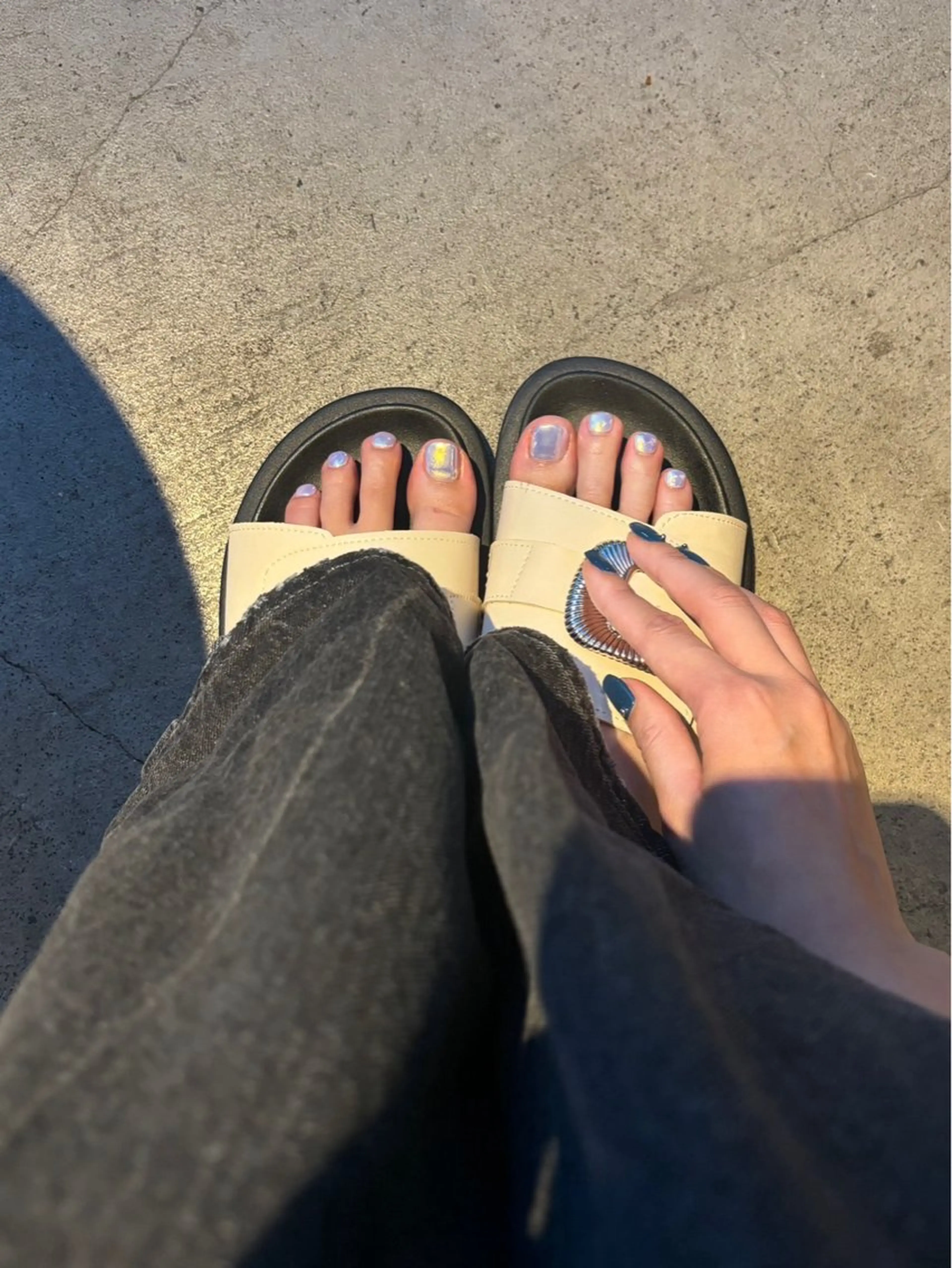 ネイル フットネイル niconail 🧣ayu 📍烏山のネイルデザイン