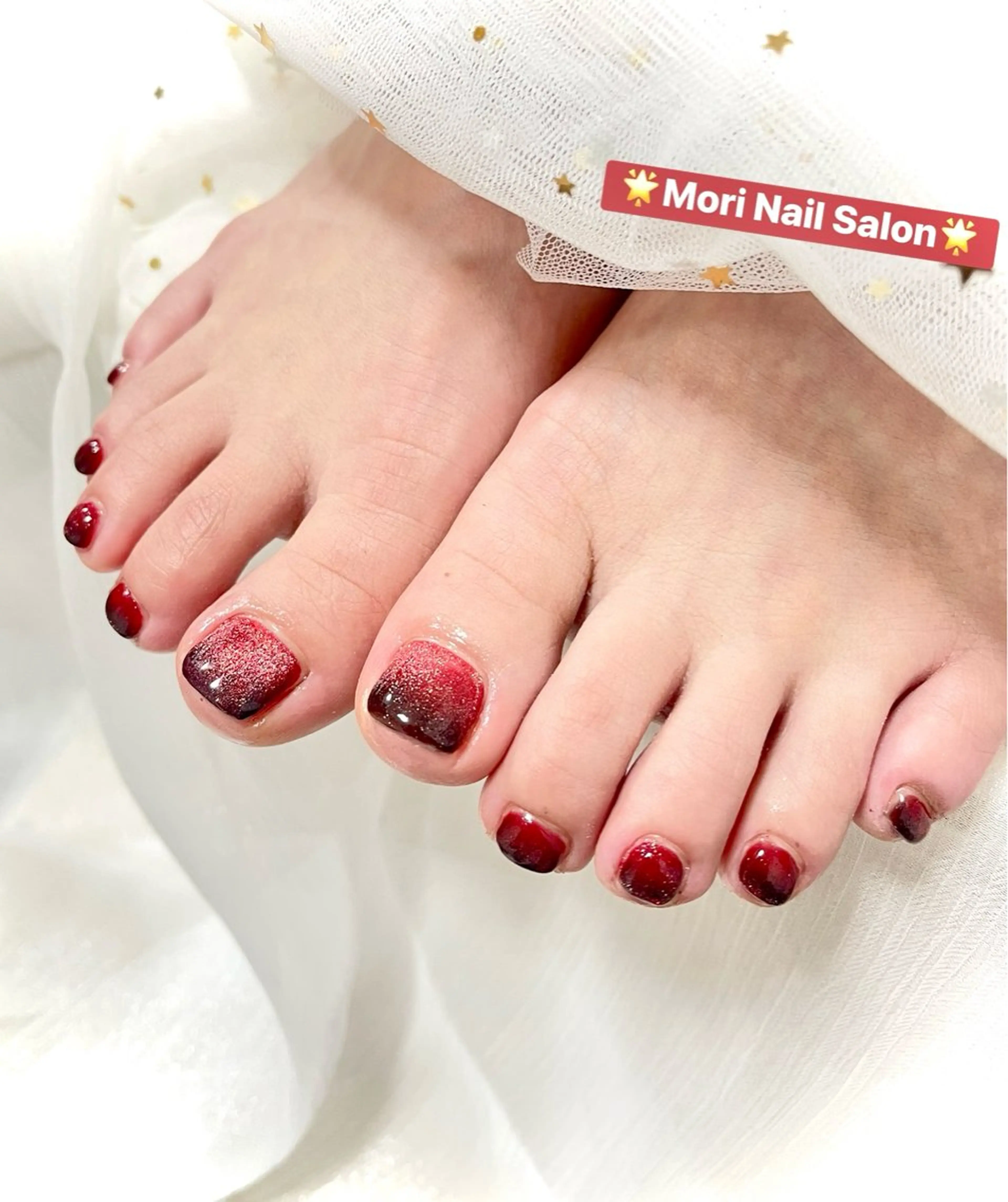 ネイル フットネイル MORI ネイル SALONのネイルデザイン