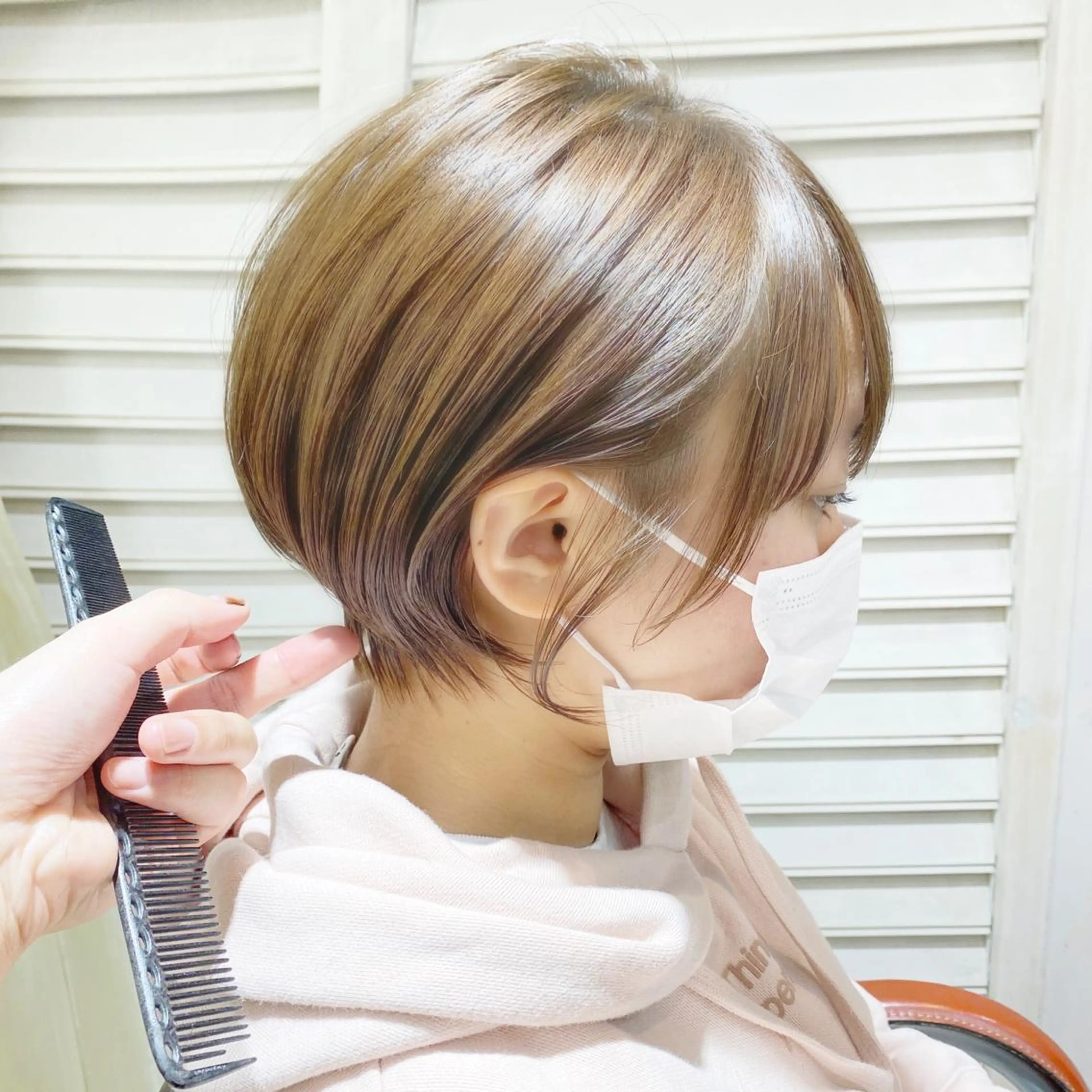 ショート カット ヘアカラー トリートメント パーソナルカラー骨格 顔タイプ 小幡のその他イメージ