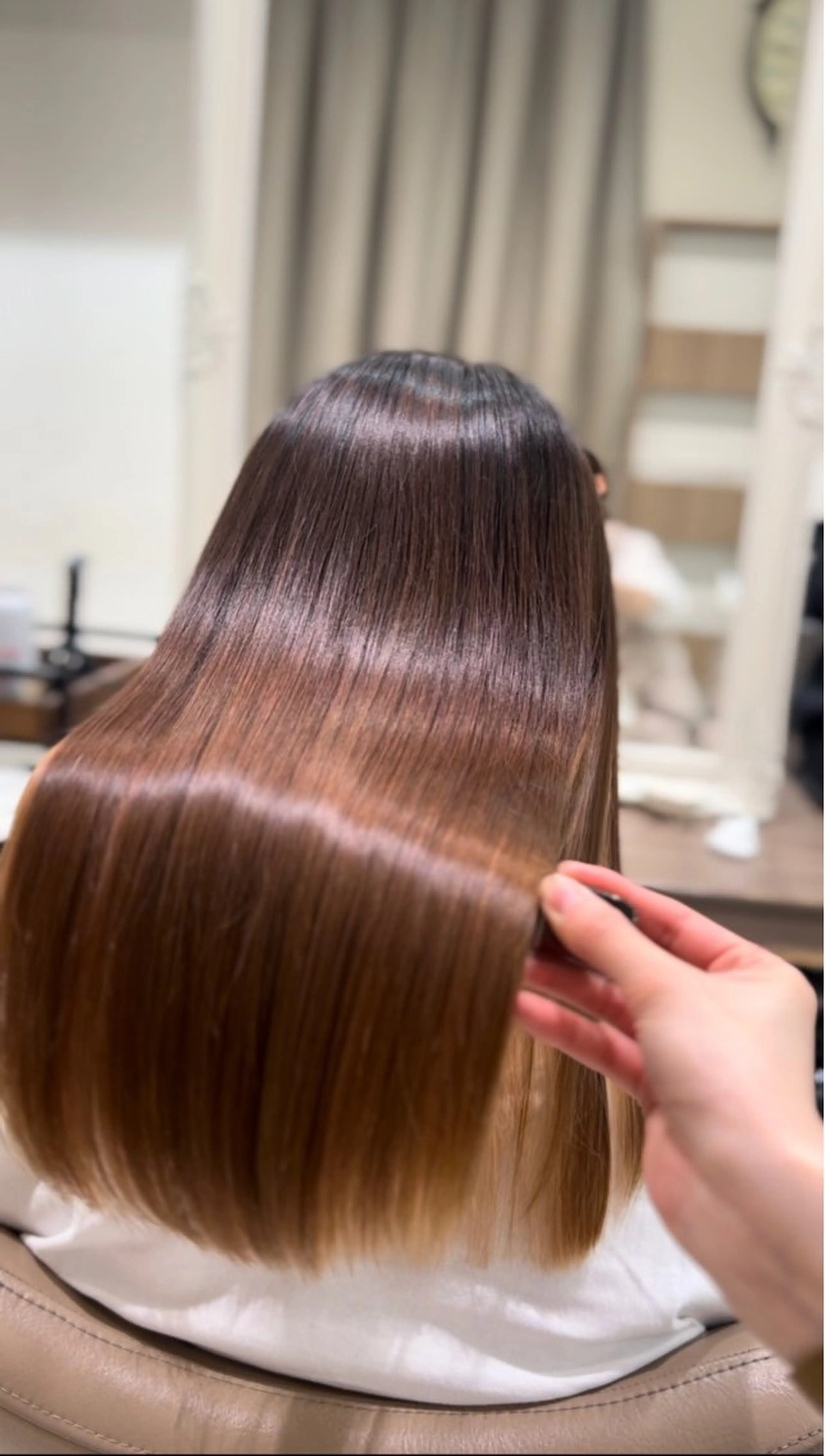 ロング カラー パーマ IT by ALBUM 中野店【アイティーバイアルバム 】所属・ブリーチモデル✂︎ カラー特化✨ひかり/のヘアスタイル