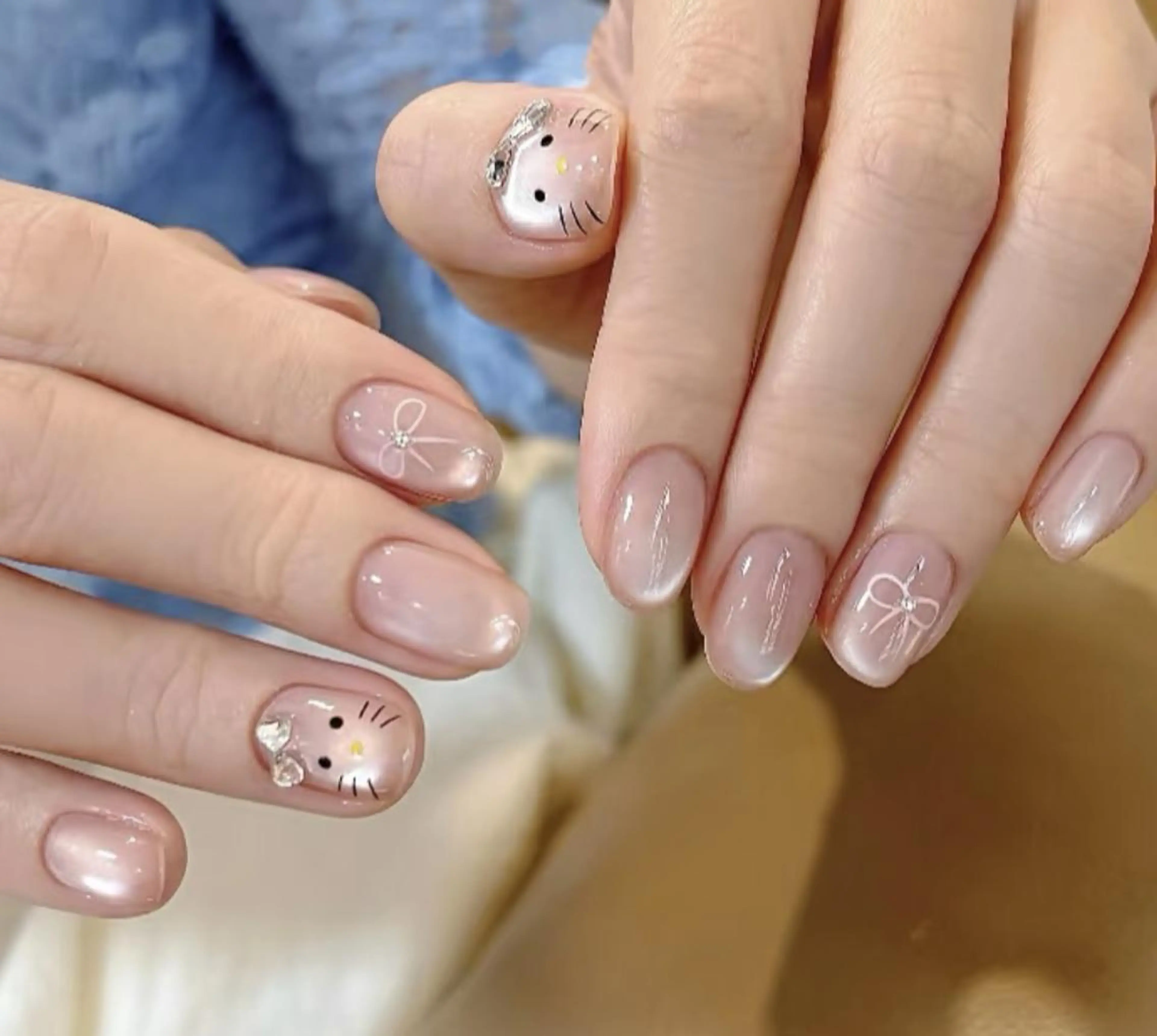 ネイル ハンドネイル 🎀 KiKi_nailのネイルデザイン