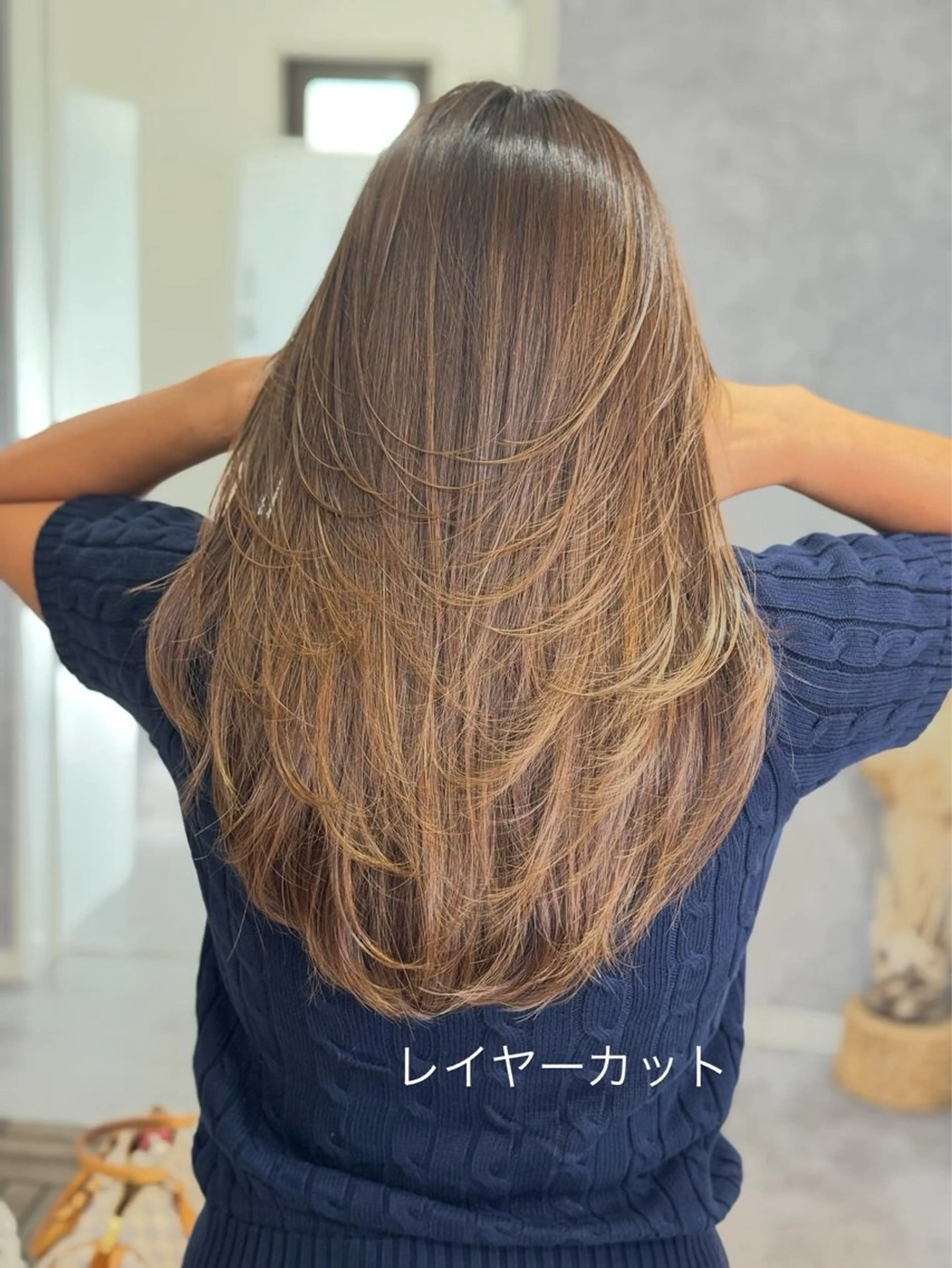 カット ヘアカラー トリートメント 💎レイヤーカット× 髪質改善💎後藤陸のヘアスタイル